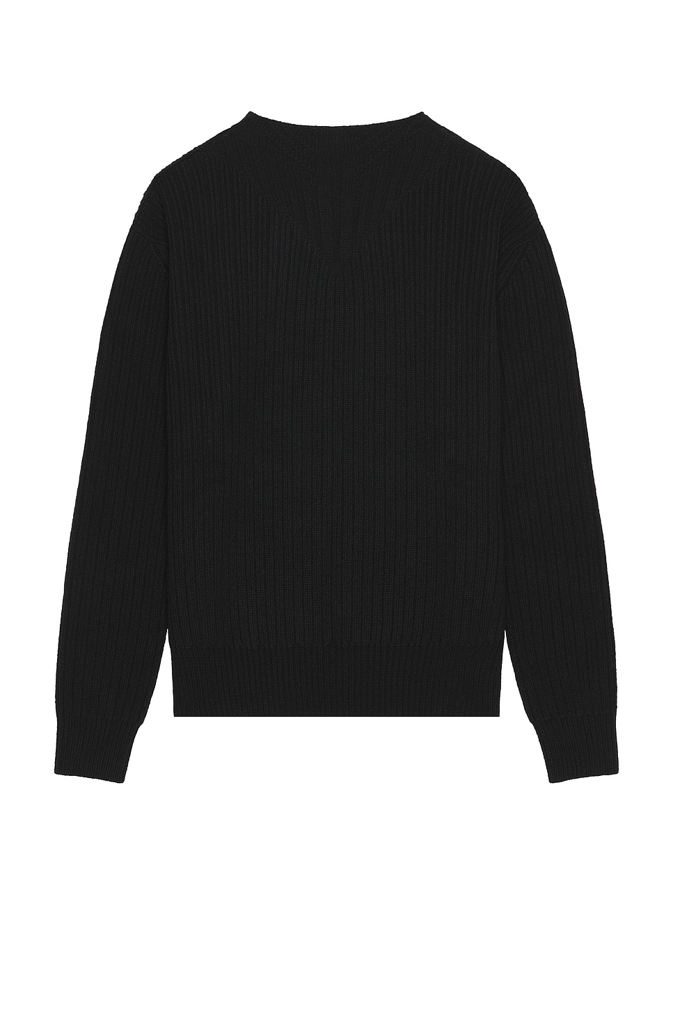 Image 1 of Rick Owens Fisherman Round Neck Sweater in Black