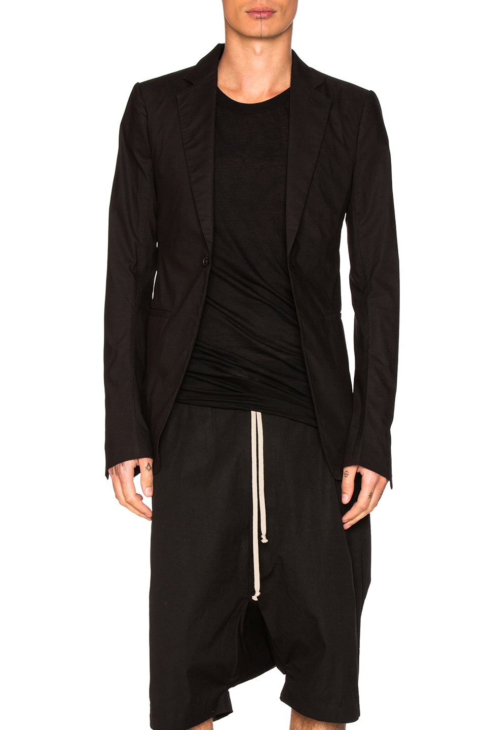 Image 1 of Rick Owens Soft Blazer in Black