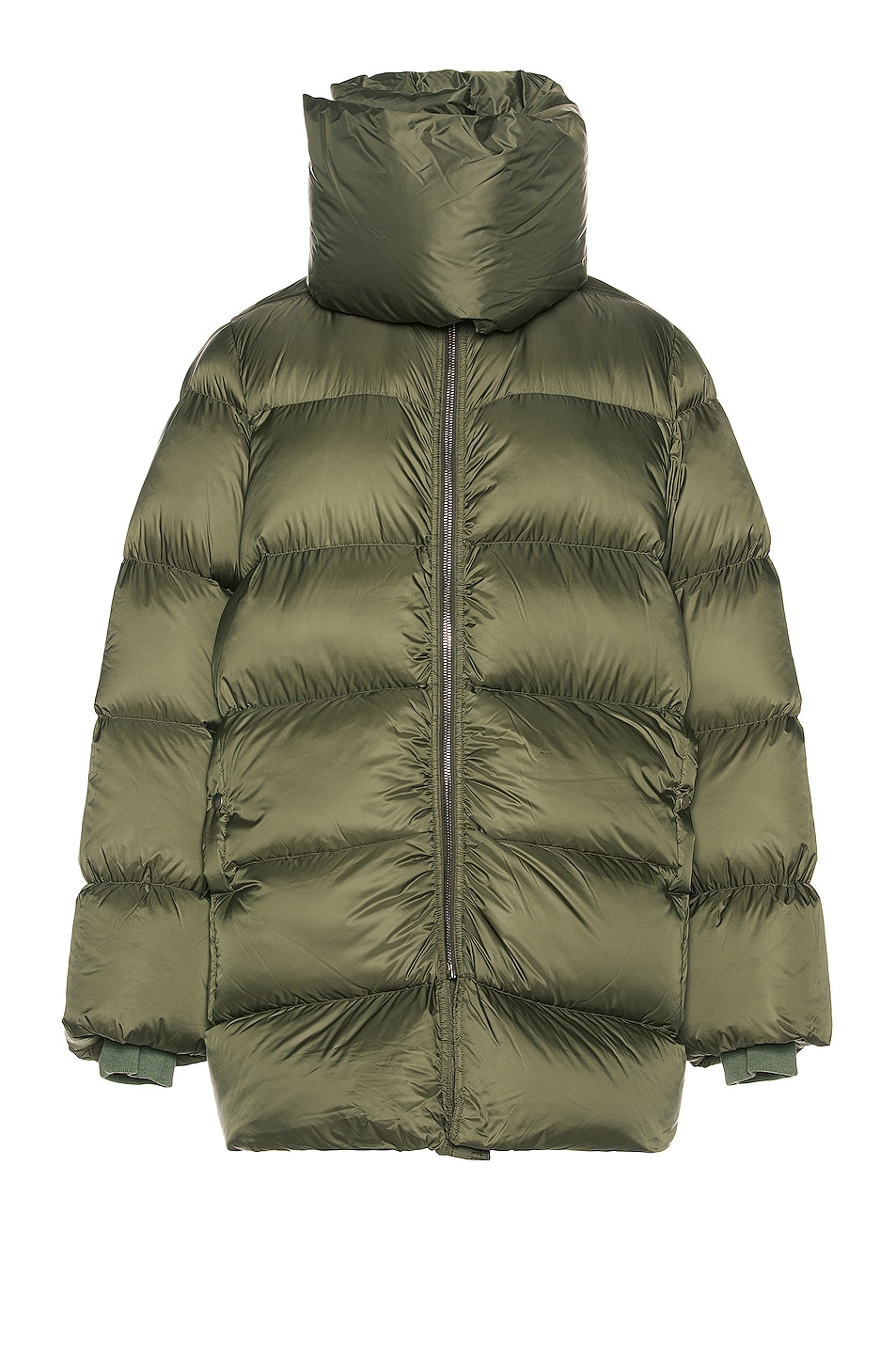Image 1 of Rick Owens Mountain Jacket in Green