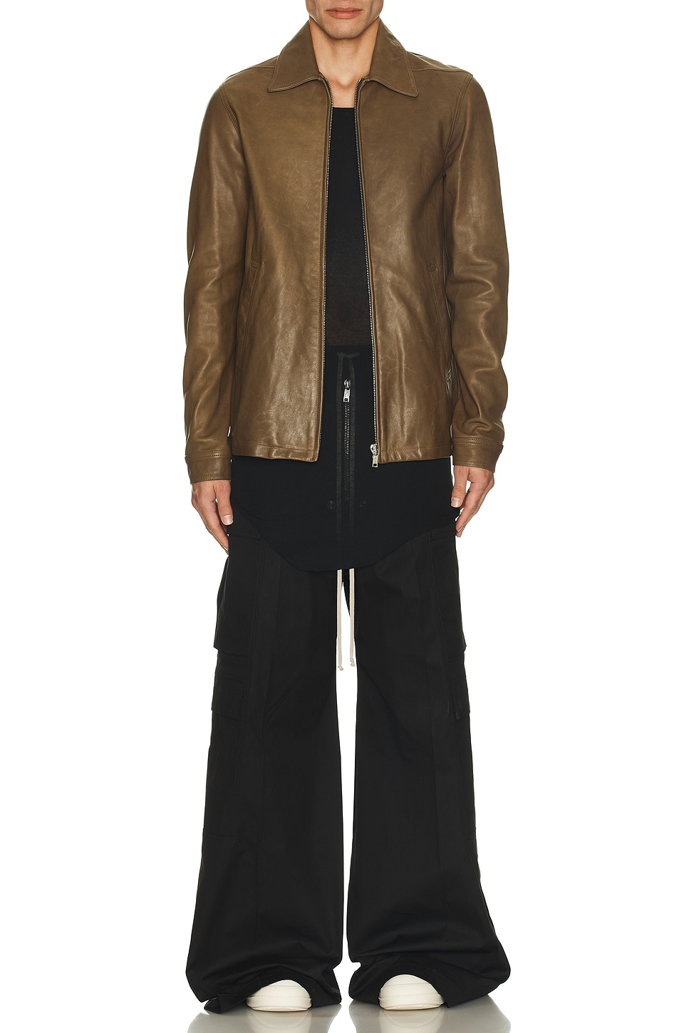 Image 1 of Rick Owens Brad Jacket in Bean