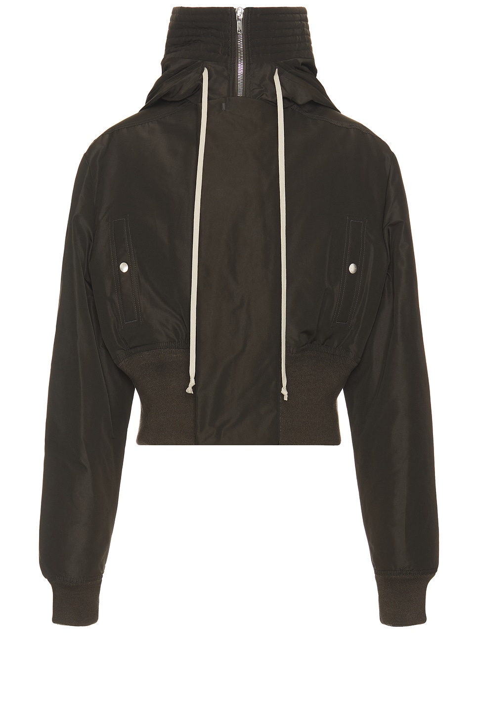 Image 1 of Rick Owens Cropped Alice Parka in Dark Dust