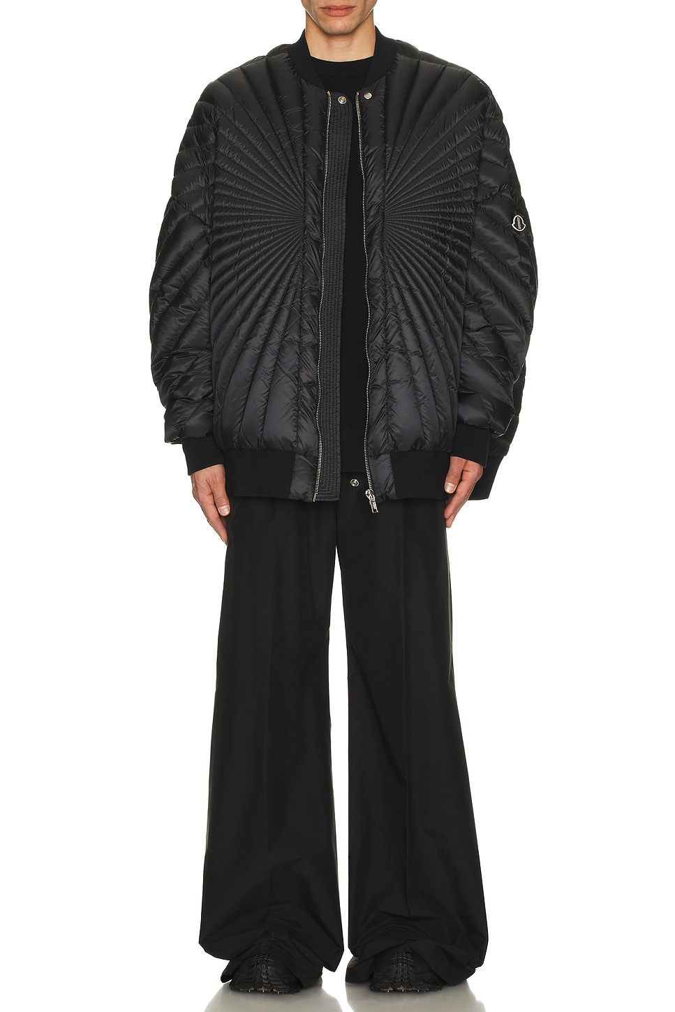 Image 1 of Rick Owens x Moncler Radiance Peter Jacket in Black