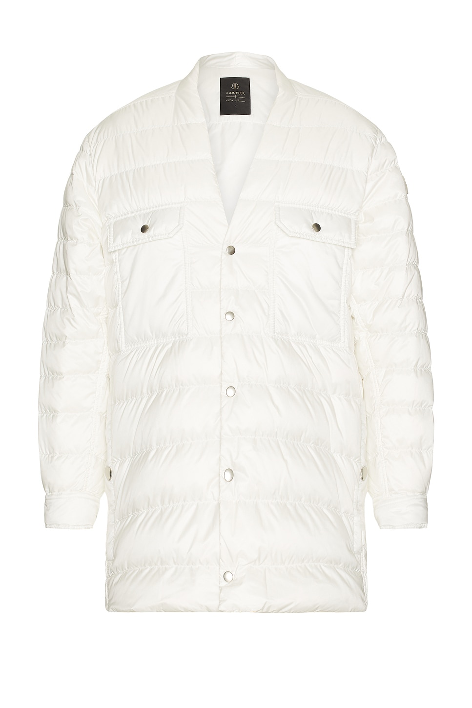 Image 1 of Rick Owens x Moncler Outershirt in Milk