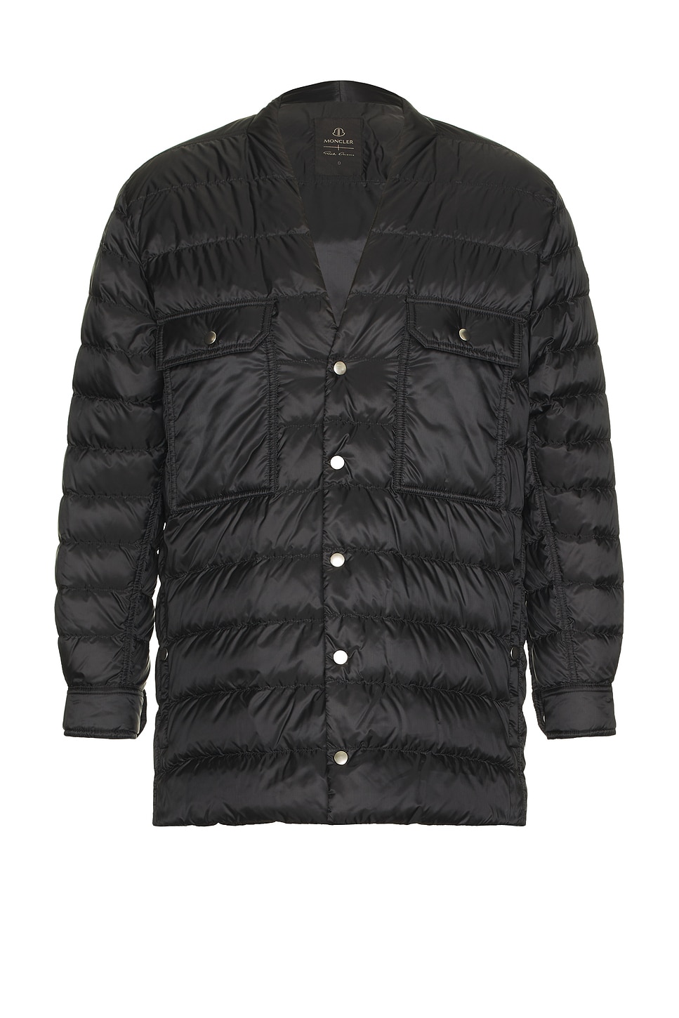 Image 1 of Rick Owens x Moncler Outershirt in Black