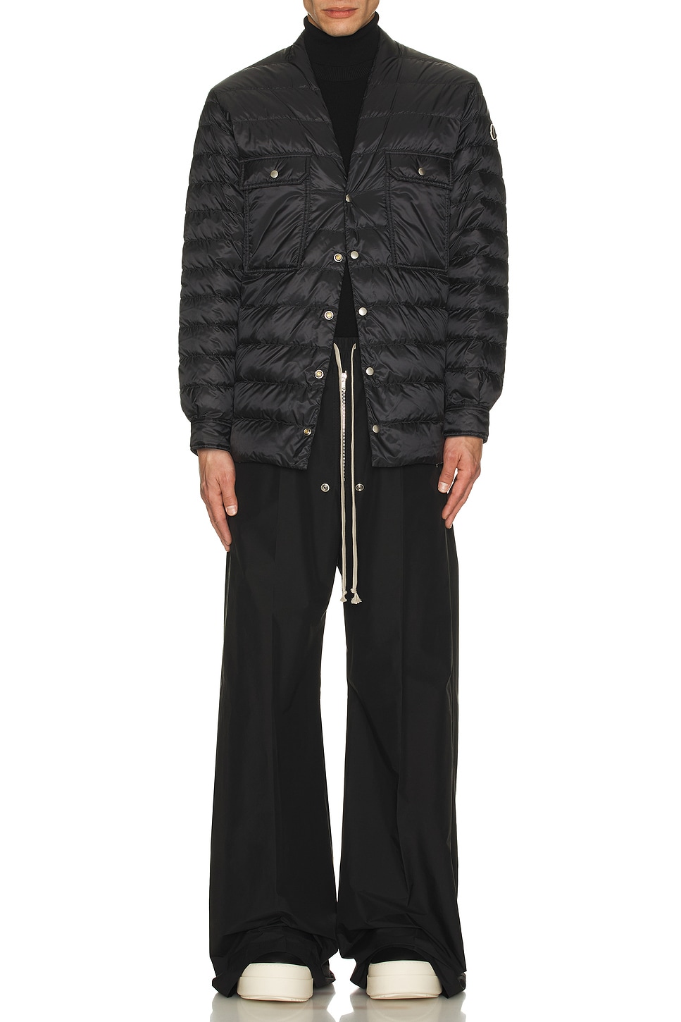 Image 1 of Rick Owens x Moncler Outershirt in Black
