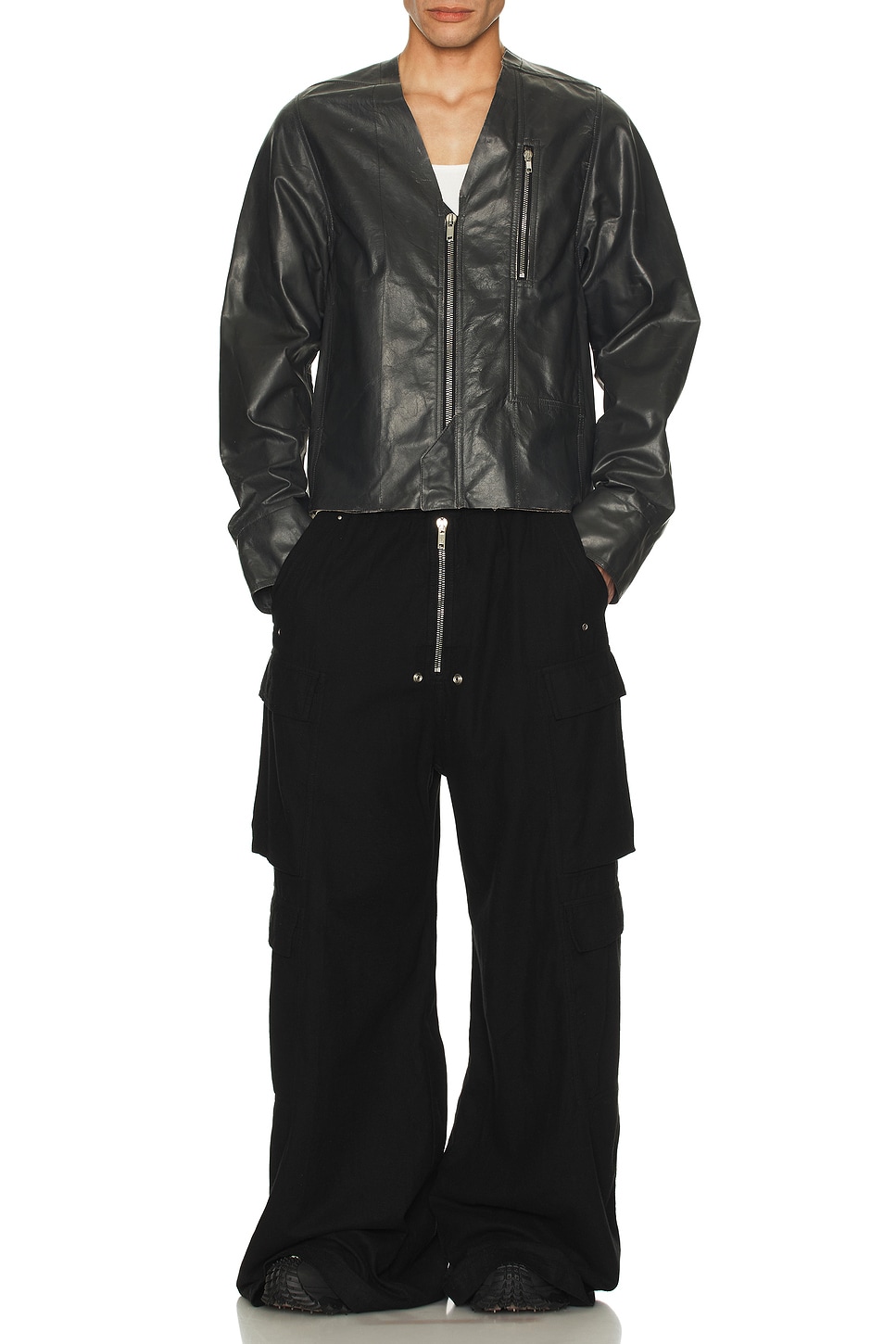 Image 1 of Rick Owens V Safety Jacket in Black