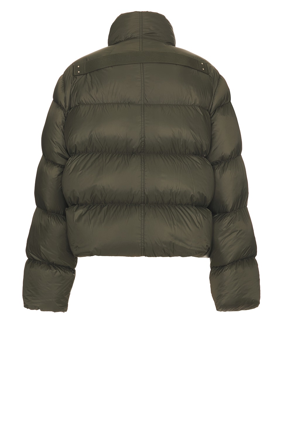 Rick Owens Turtle Jacket In Green