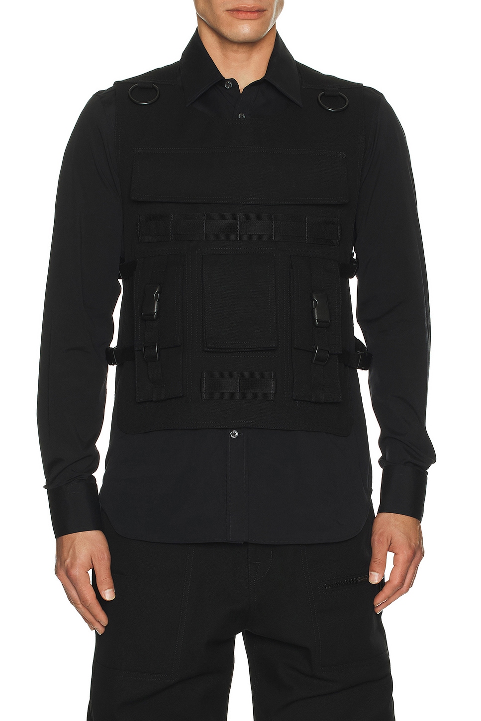 Image 1 of Rick Owens Ammo Vest in Black