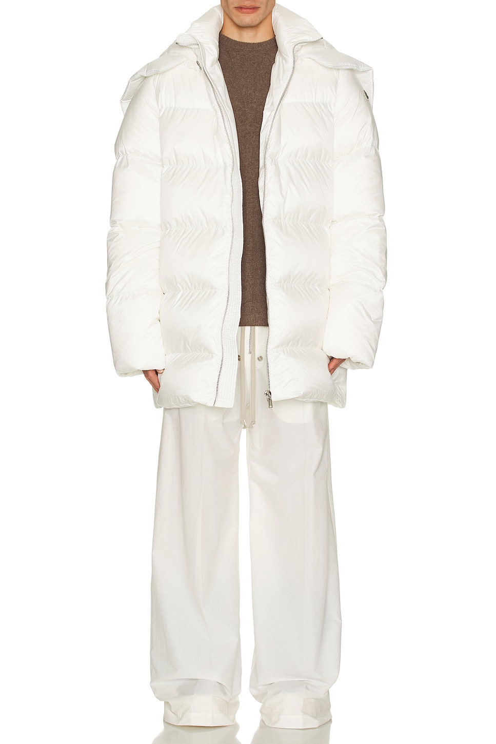 Image 1 of Rick Owens x Moncler Belas Pants in Milk