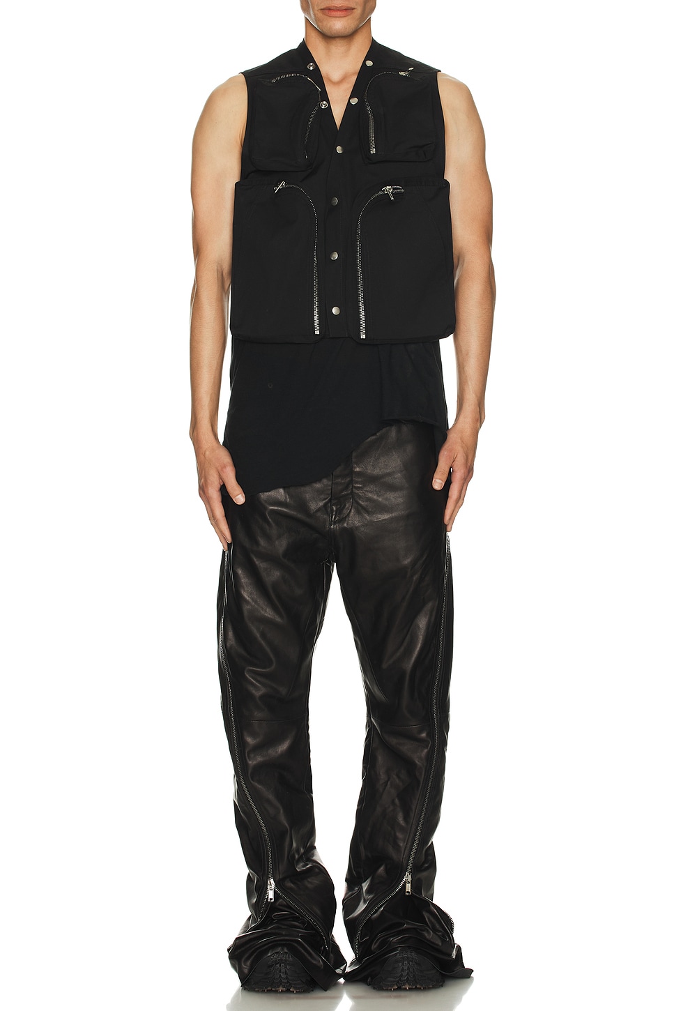 Image 1 of Rick Owens Bolan Banana Pants in Black