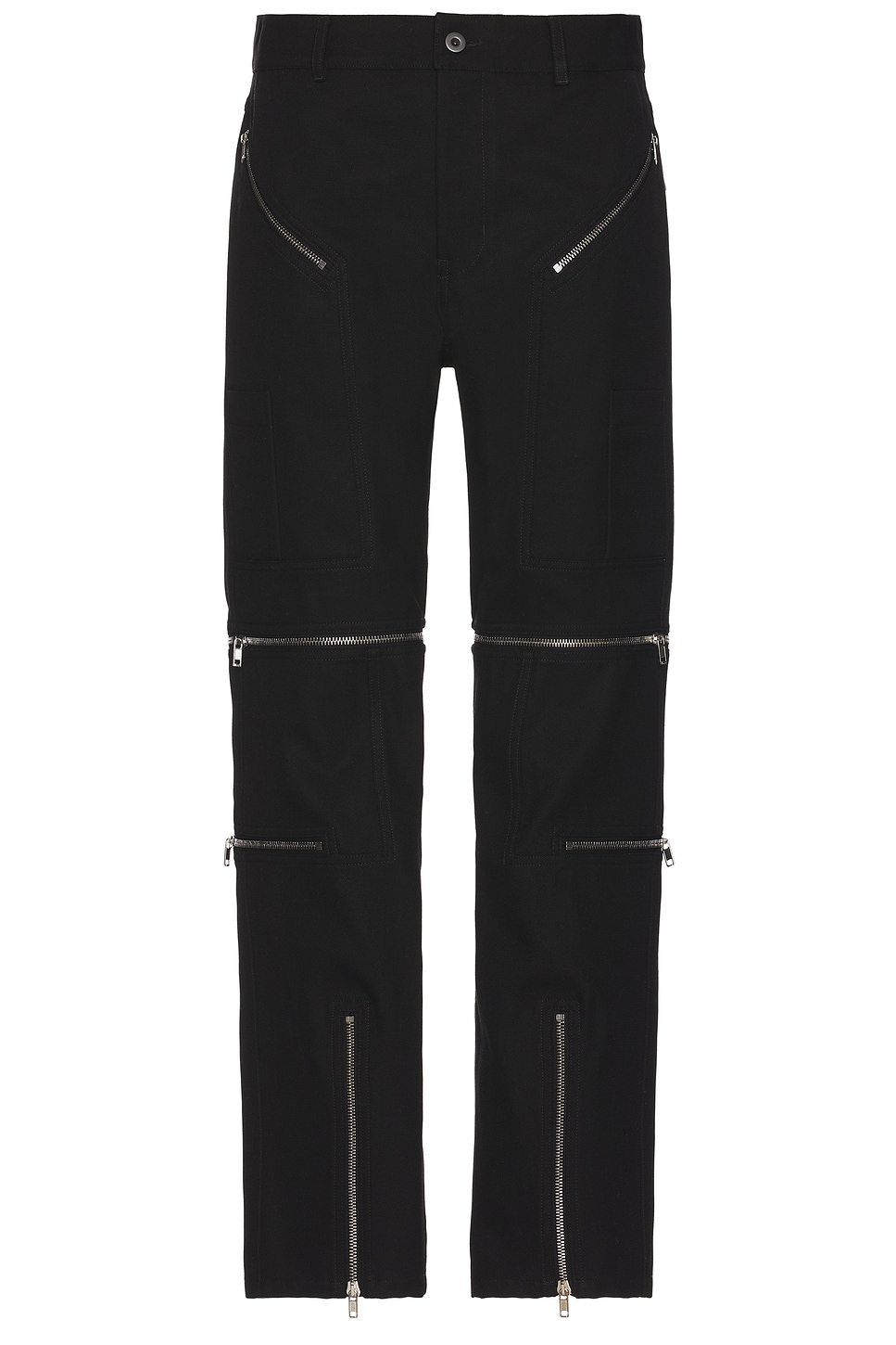 Rick Owen Bonotto Headon Convertible Pant in Black