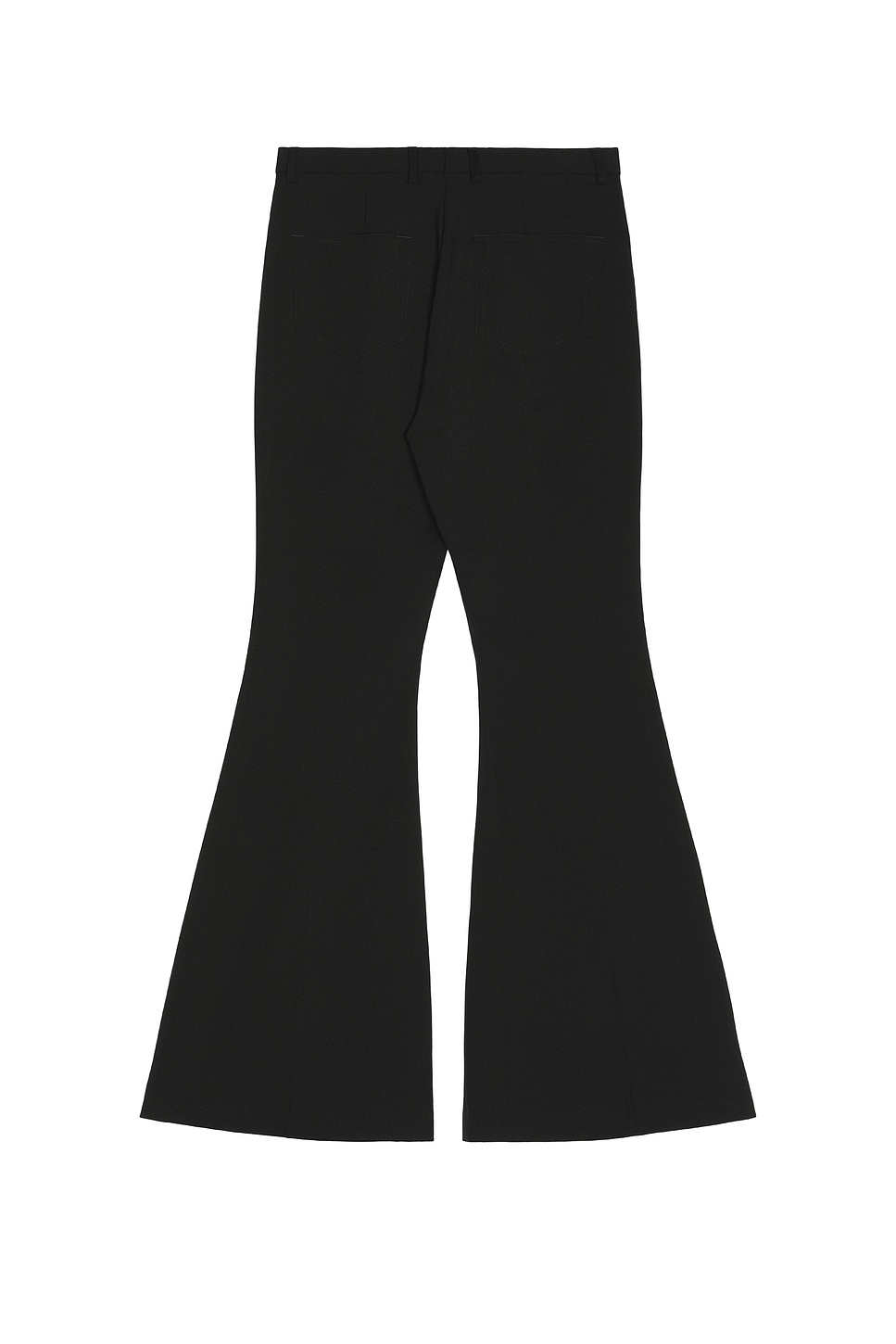 Rick Owens Bolans Flared Trousers In Black