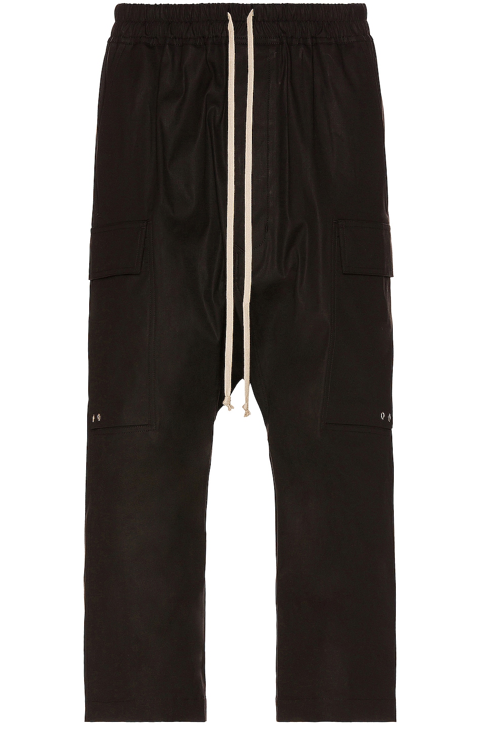 Image 1 of Rick Owens Cropped Cargo in Black
