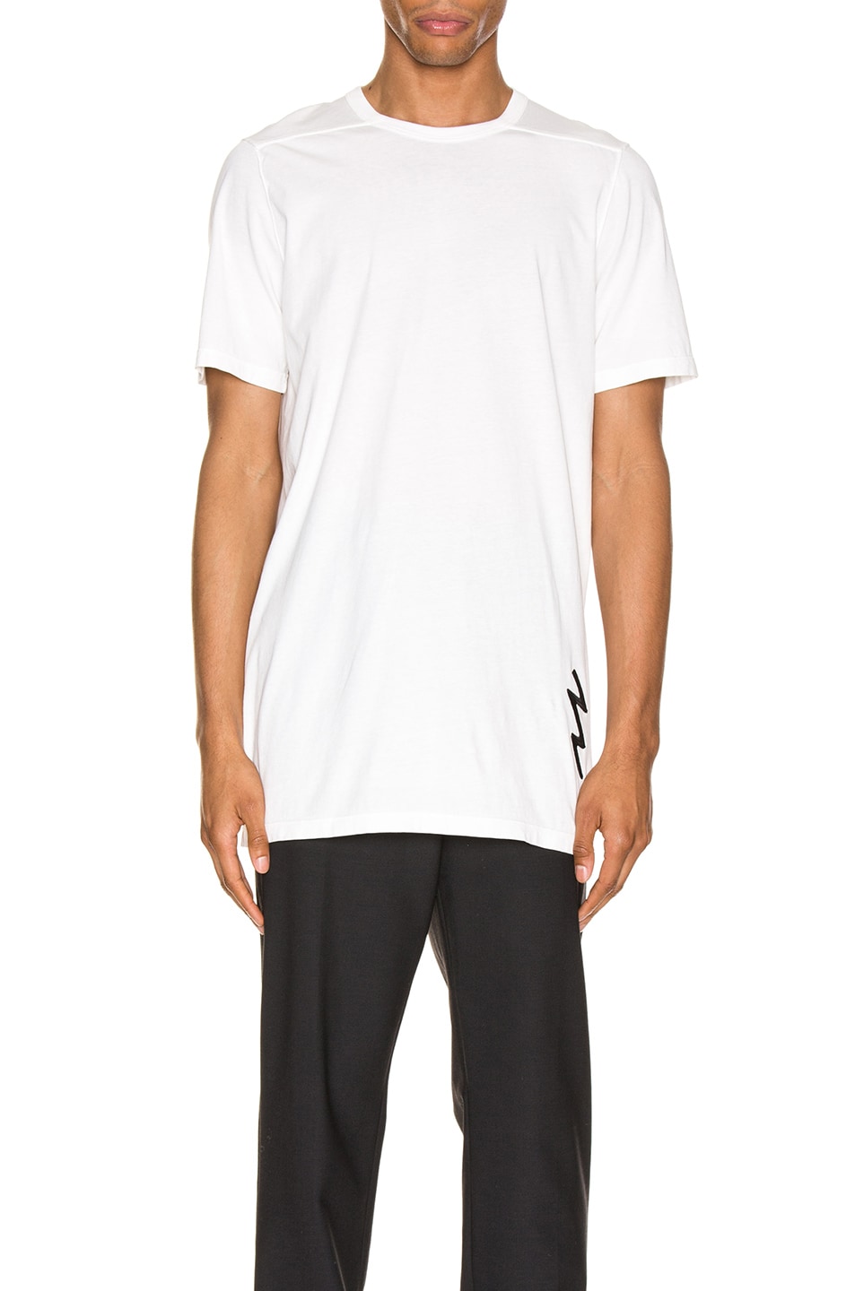 Image 1 of Rick Owens Level Tee in White