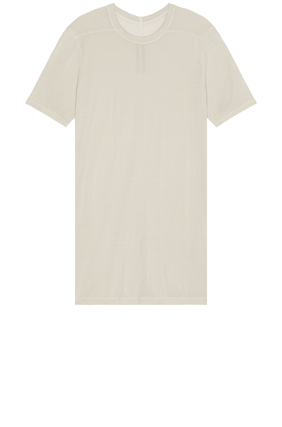 Image 1 of Rick Owens Level Tee in Pearl