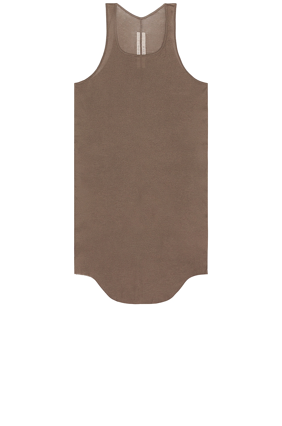 Image 1 of Rick Owens Basic Rib Tank in Dust