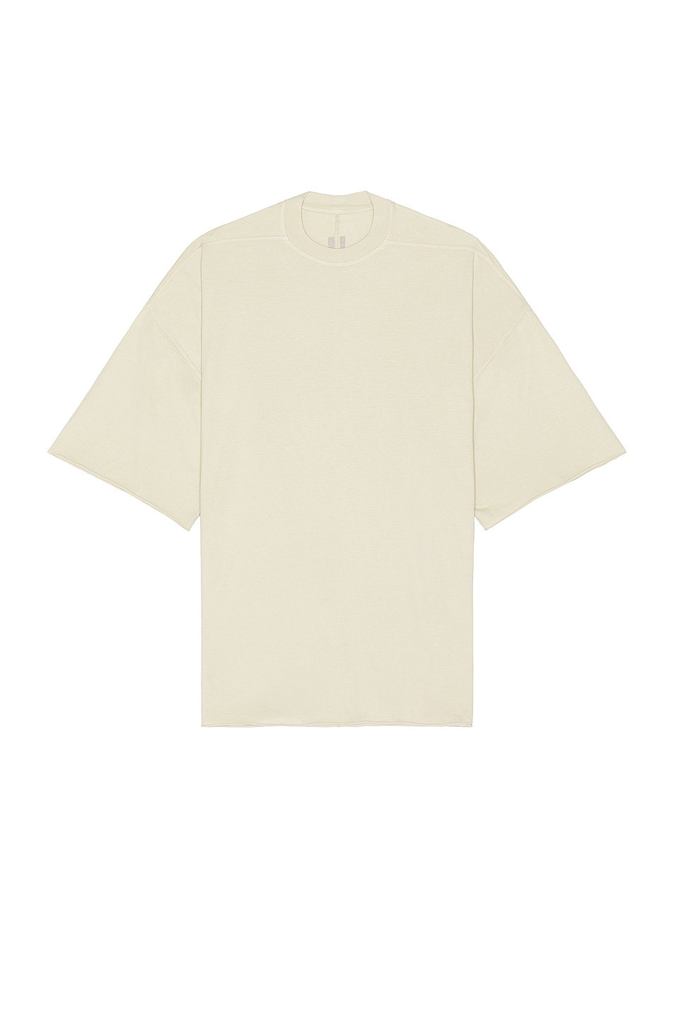 Image 1 of Rick Owens Tommy T-shirt in Pearl