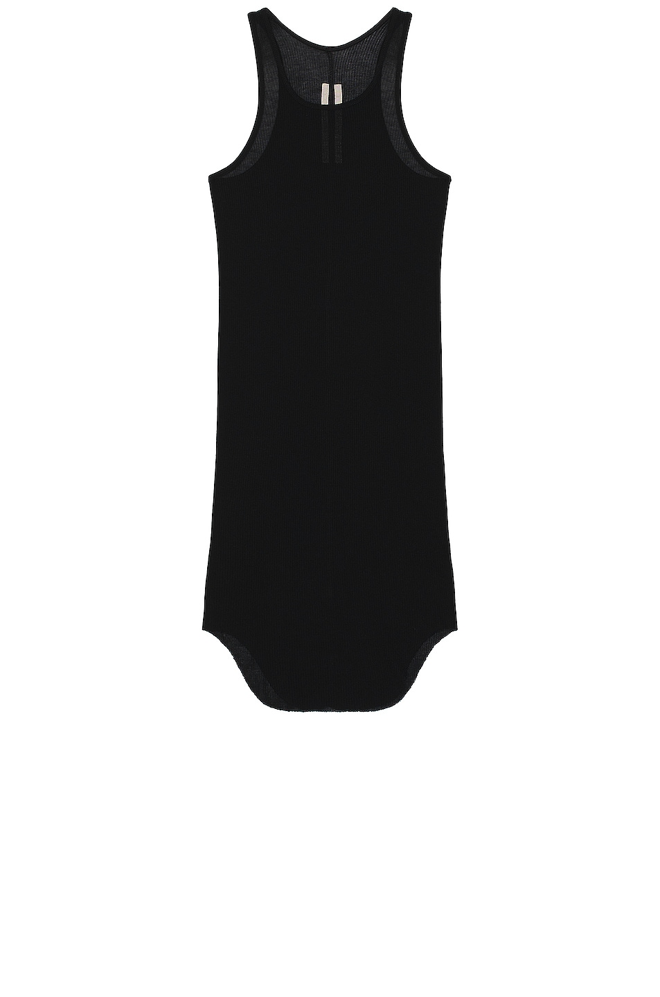 Image 1 of Rick Owens Basic Rib Tank in Black