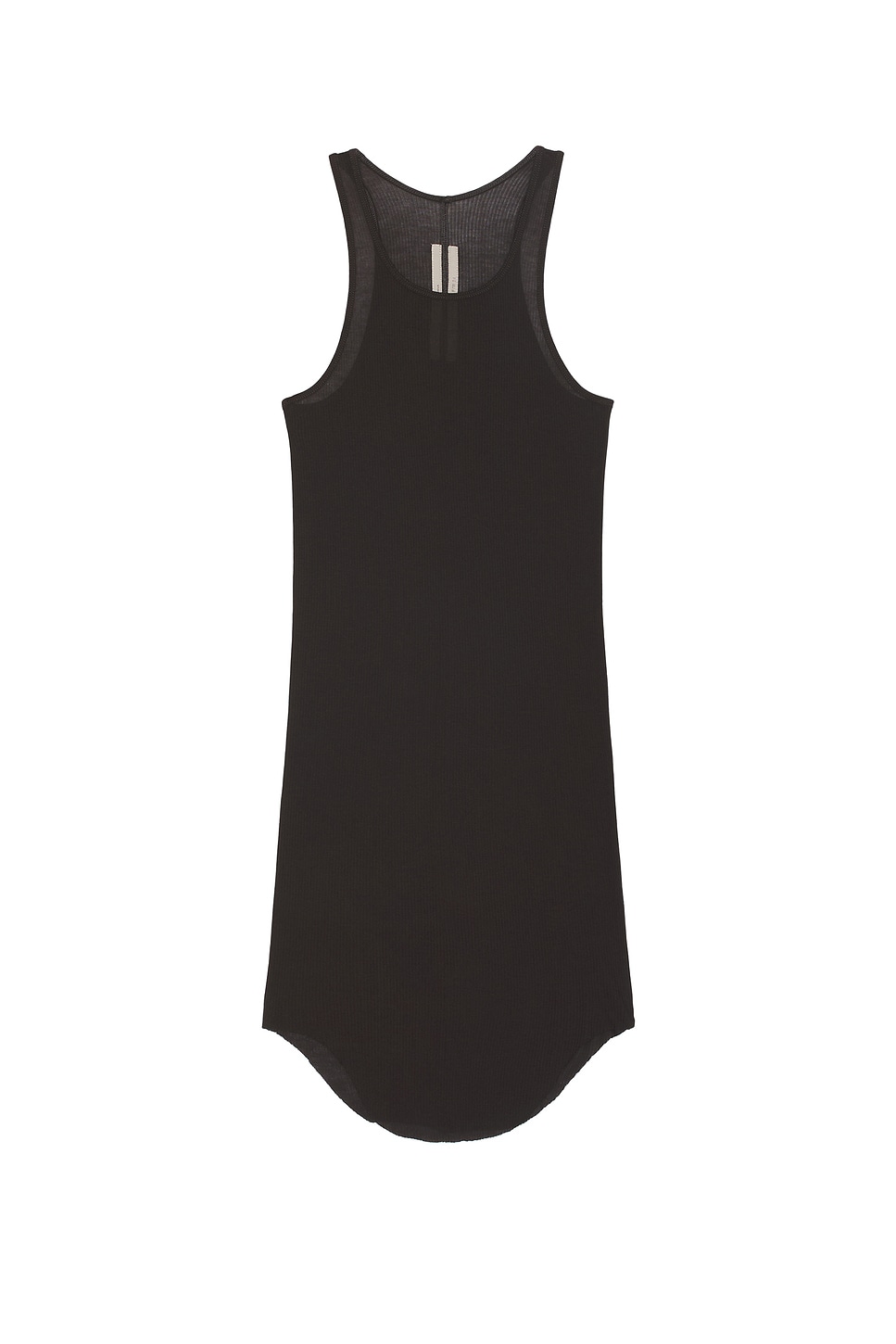 Image 1 of Rick Owens Basic Rib Tank in Dark Dust