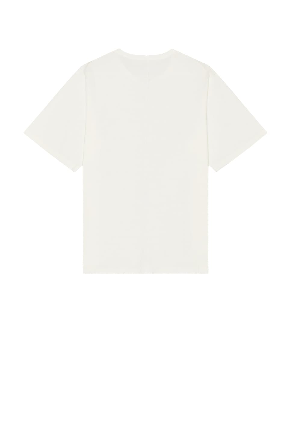Rick Owens Brad Tee In Milk