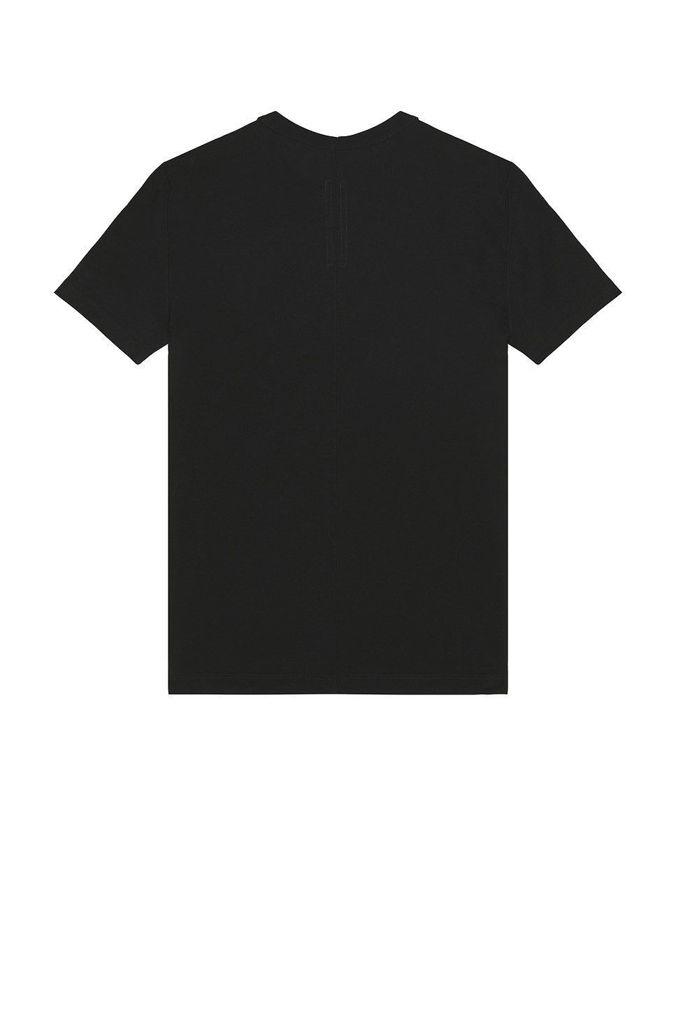 Rick Owens Short Level T-shirt In Black