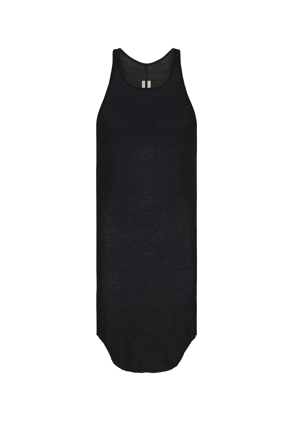 Image 1 of Rick Owens Basic Rib Tank in Black