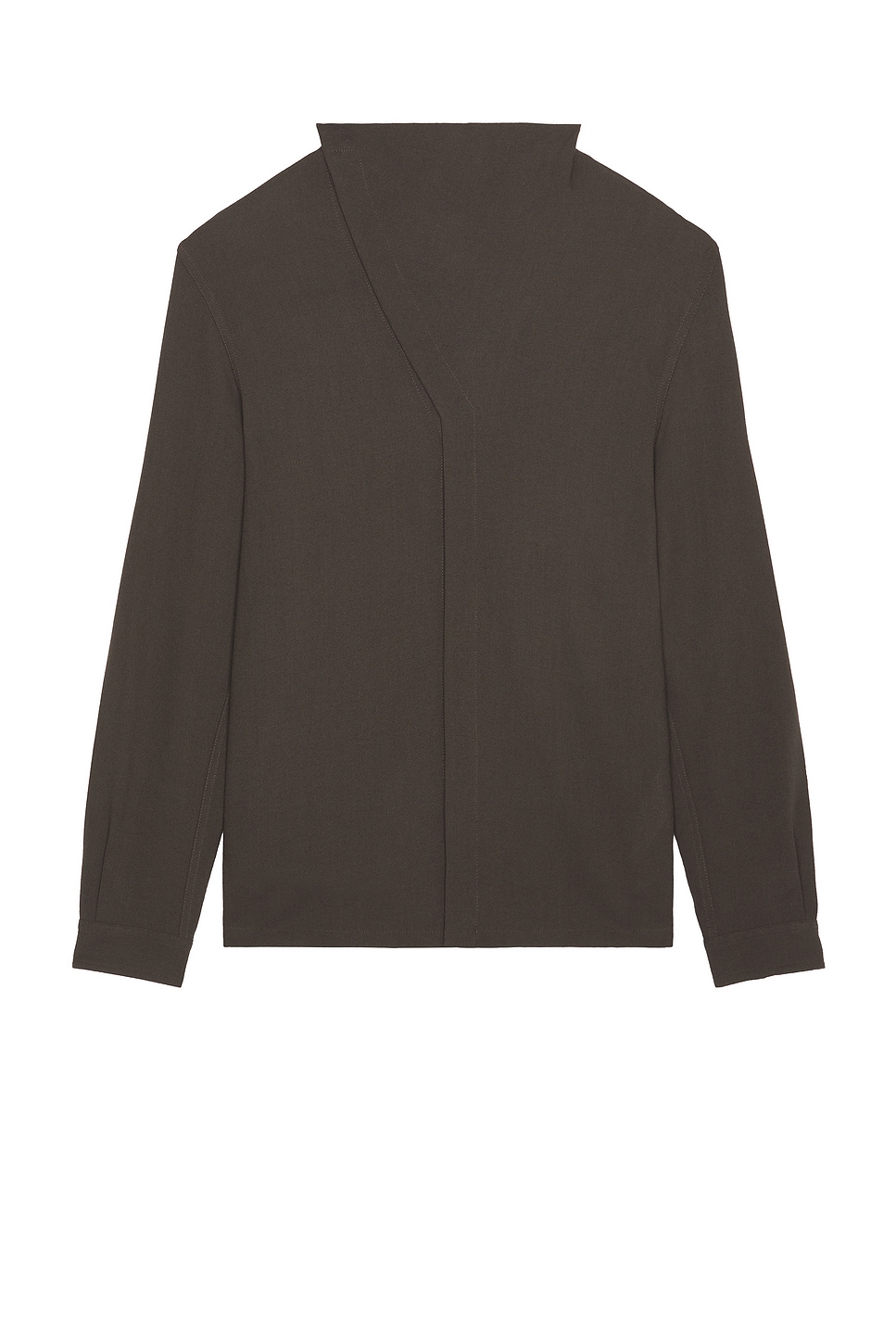 Image 1 of Rick Owens Island Shirt in Darkdust