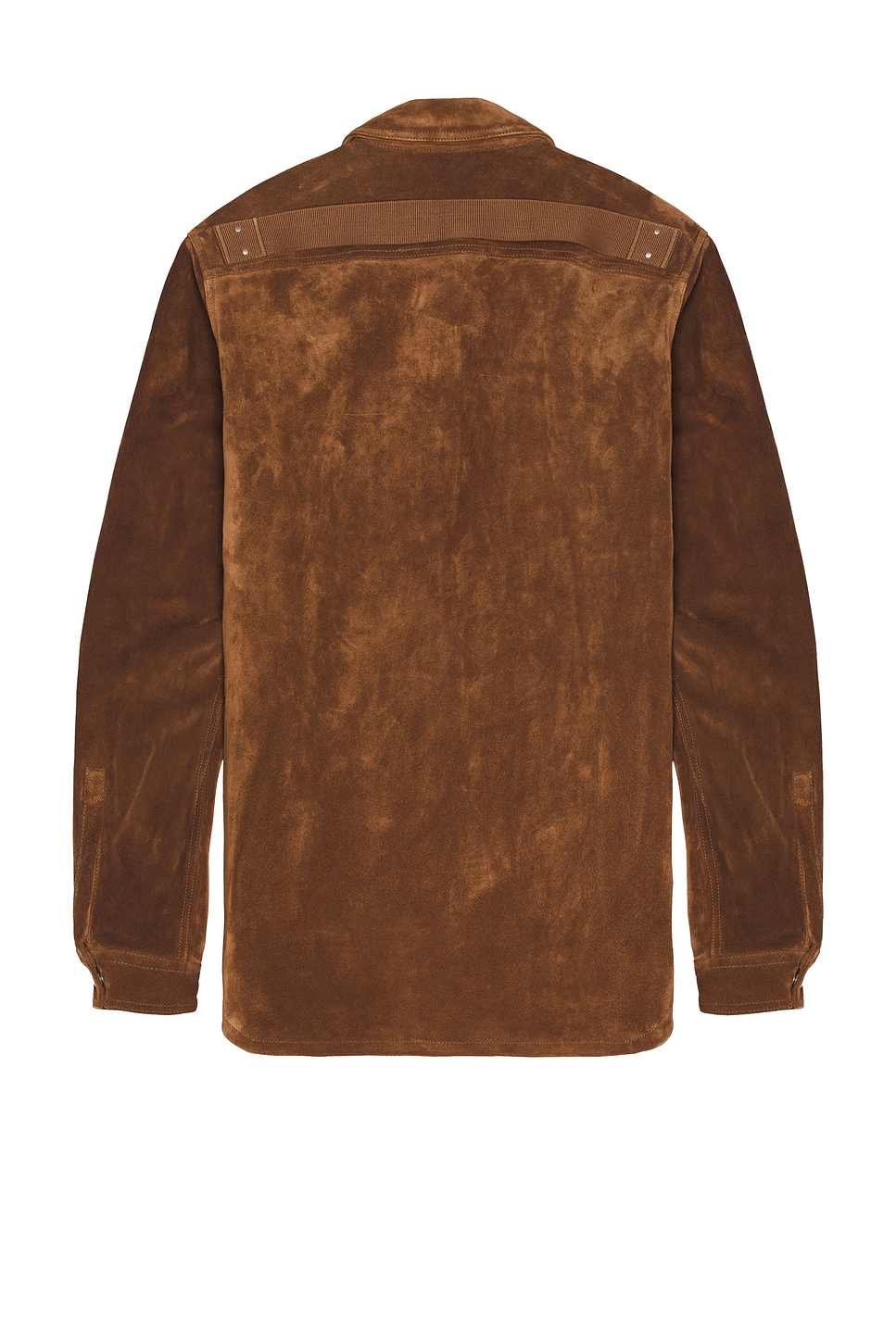 Rick Owens Outershirt In Brown