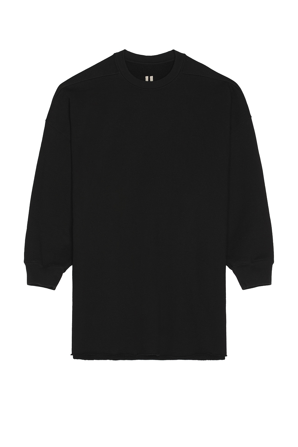 Image 1 of Rick Owens Tommy Long Sleeve Tee in Black