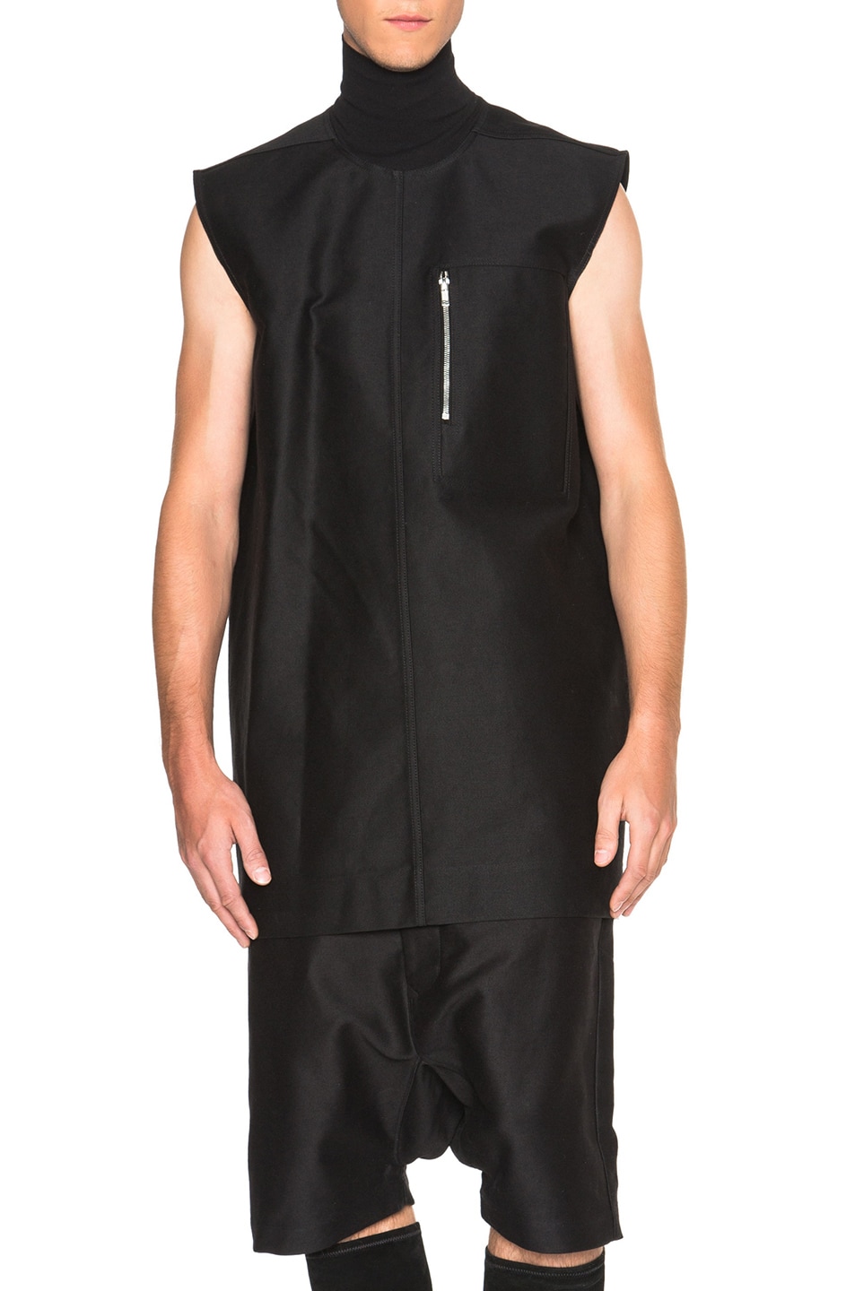 Image 1 of Rick Owens Sphinx Tunic in Black