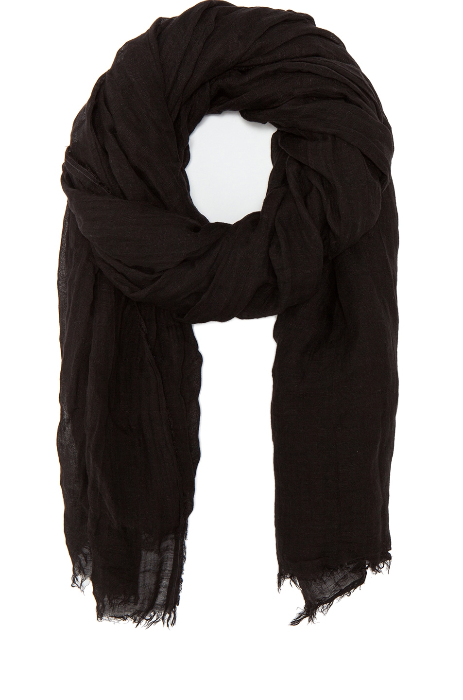 Image 1 of Rick Owens Lightweight Scarf in Black