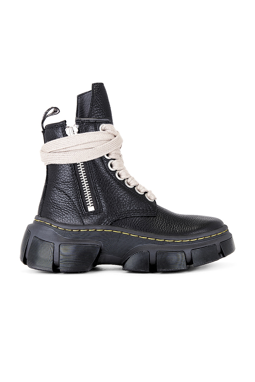Image 1 of Rick Owens x Dr. Martens 1460 DMXL Jumbo Lace Boot in Black