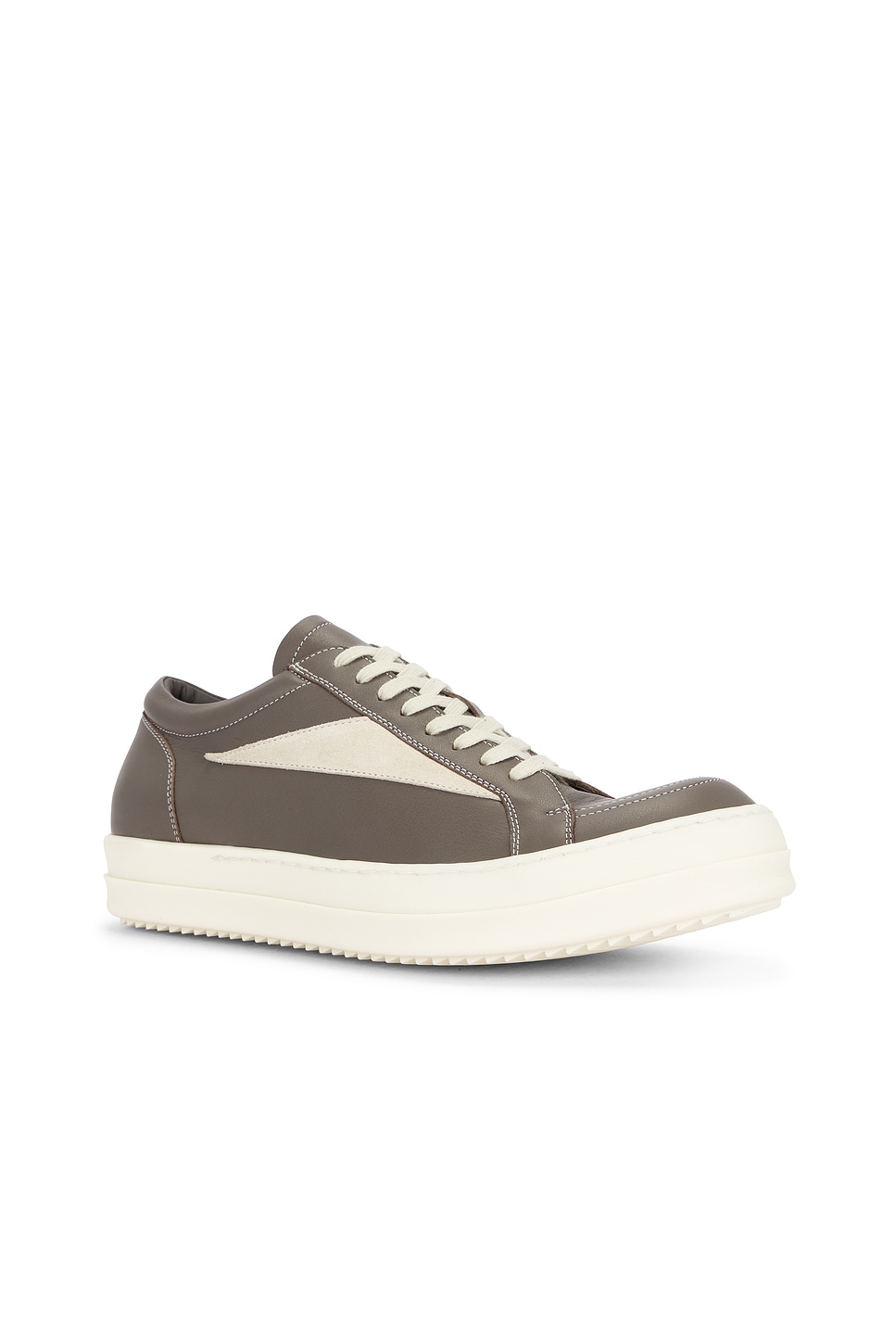 Rick Owens Vintage Sneaker In Dust & Milk
