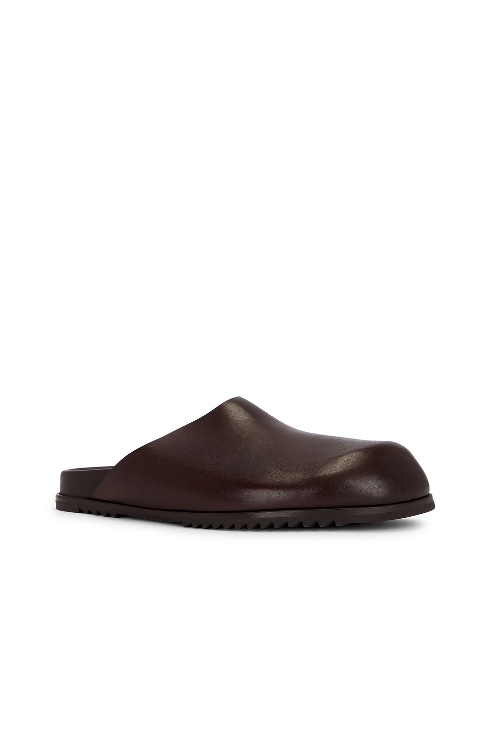 Rick Owens Granola Mule In Brown