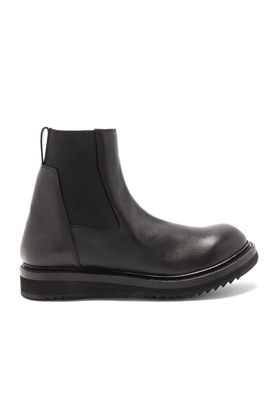 rick owens black creeper stocking boots