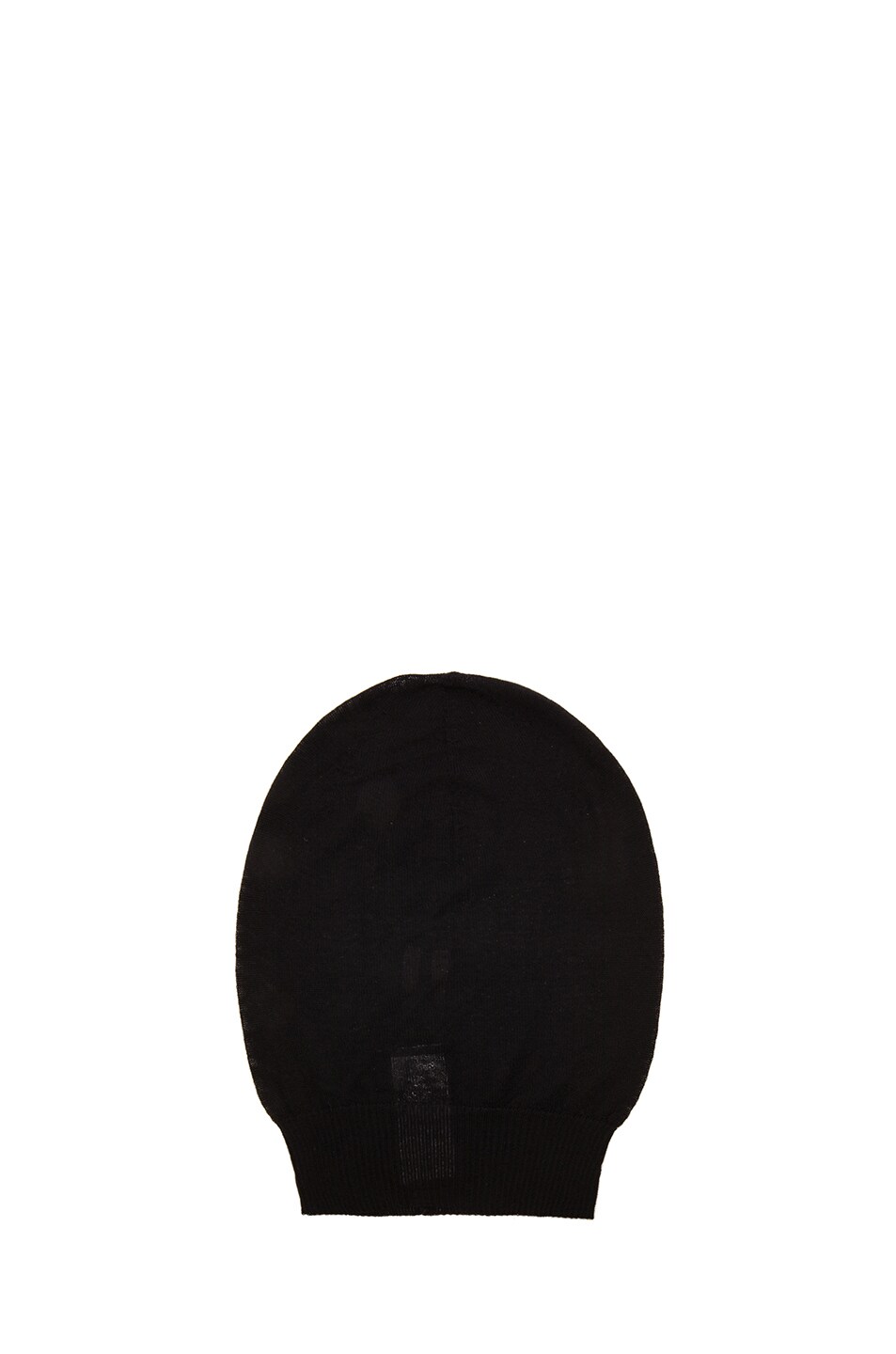 Image 1 of Rick Owens Extrafine Cashmere Beanie in Black
