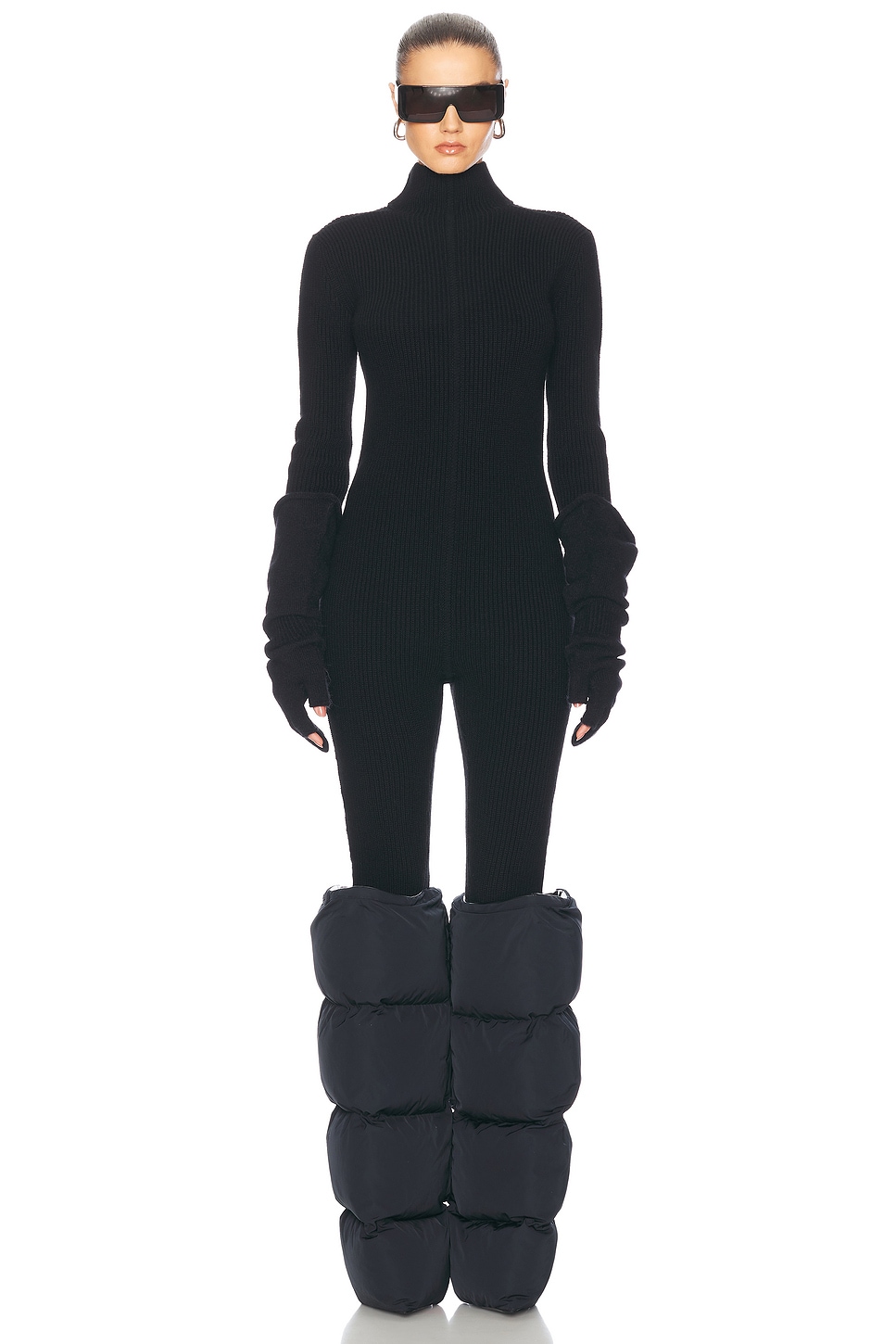 Image 1 of Rick Owens Headon Flightsuit in Black