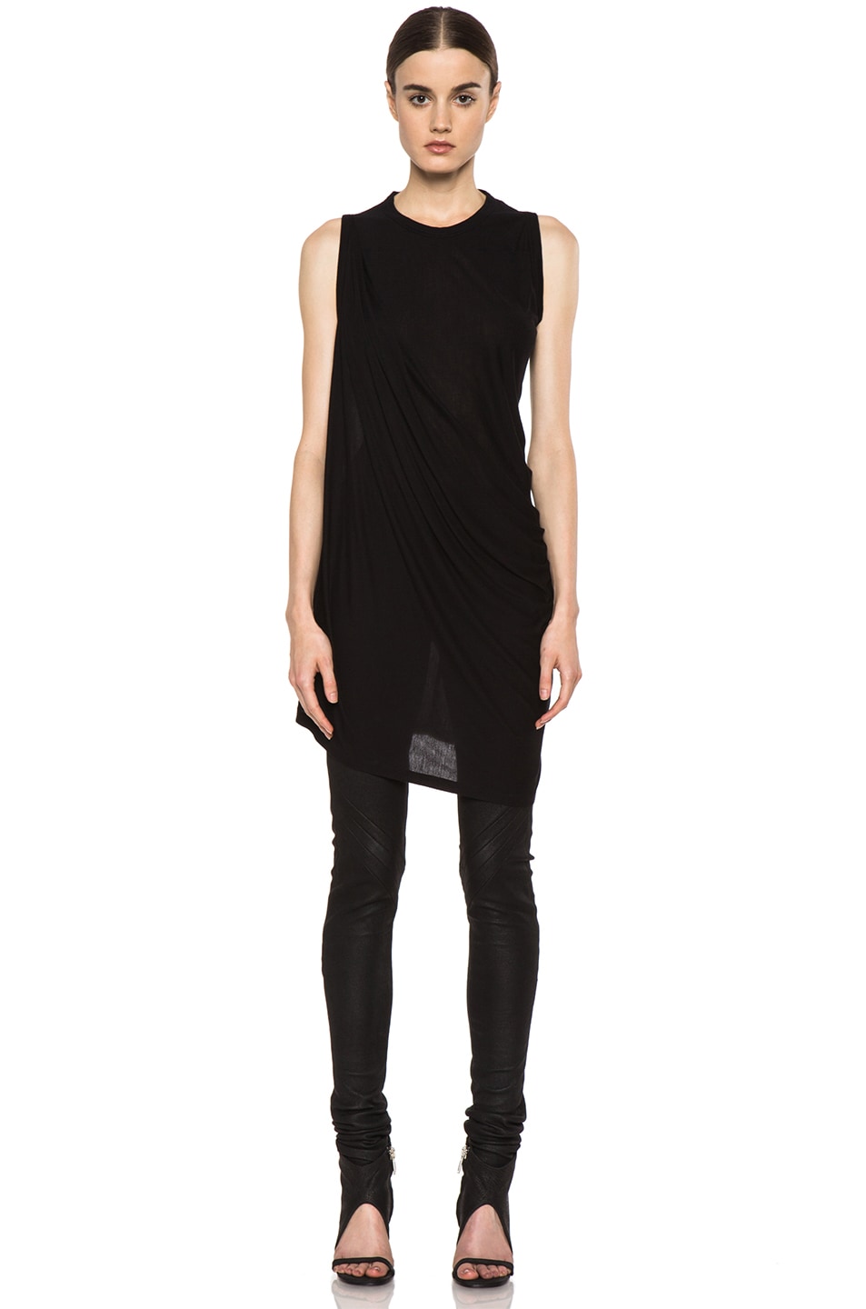 Rick Owens Anthem Tunic in Black | FWRD