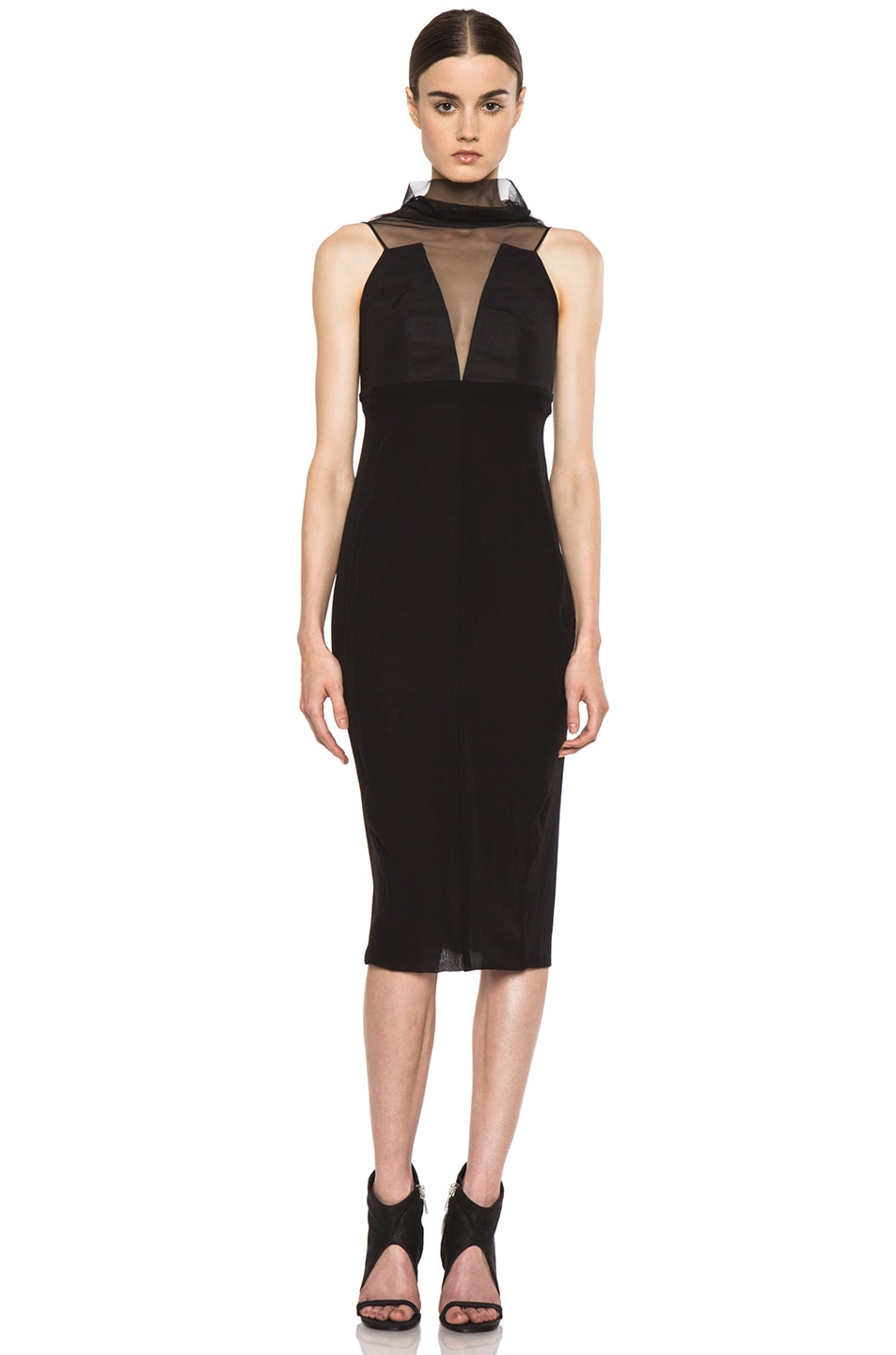 Image 1 of Rick Owens Prong RUNWAY Dress in Black