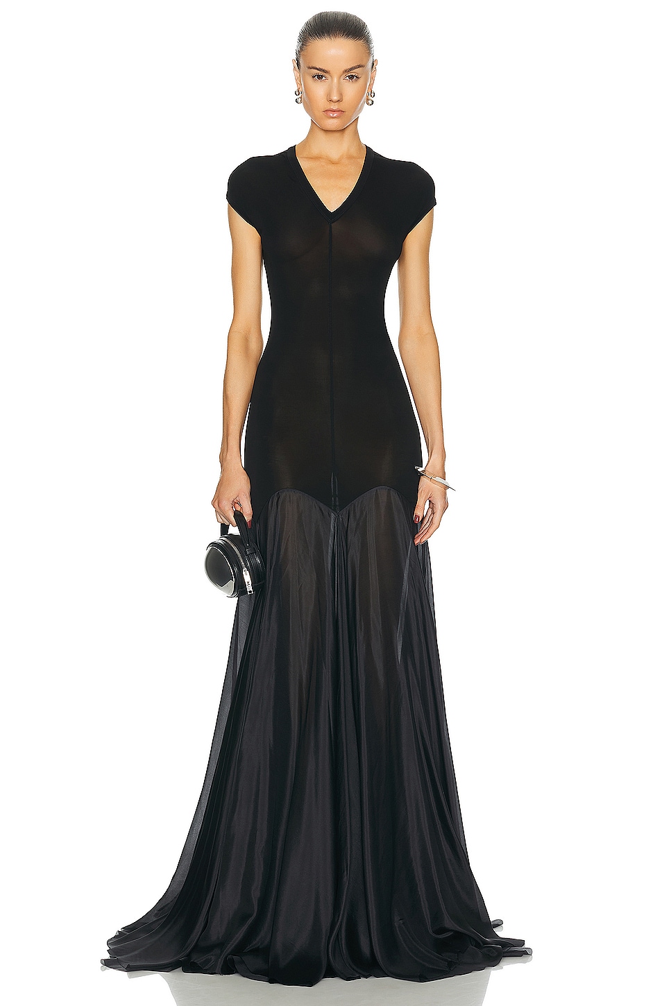 Image 1 of Rick Owens Lido Divine Gown in Black