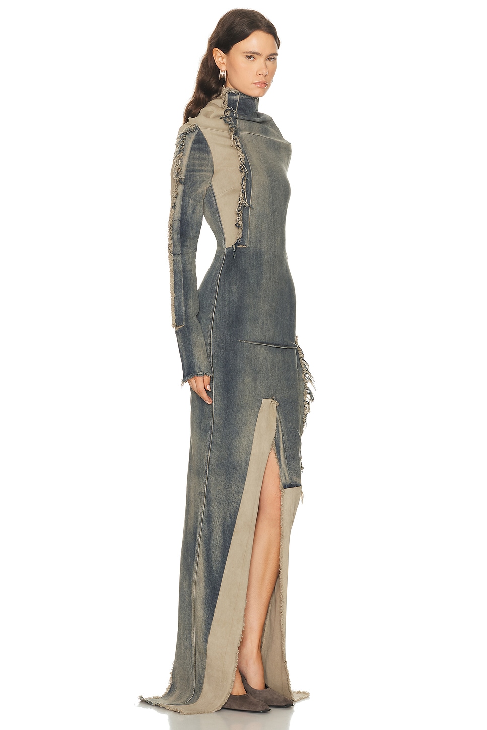 Rick Owens Etna Dress In Multi