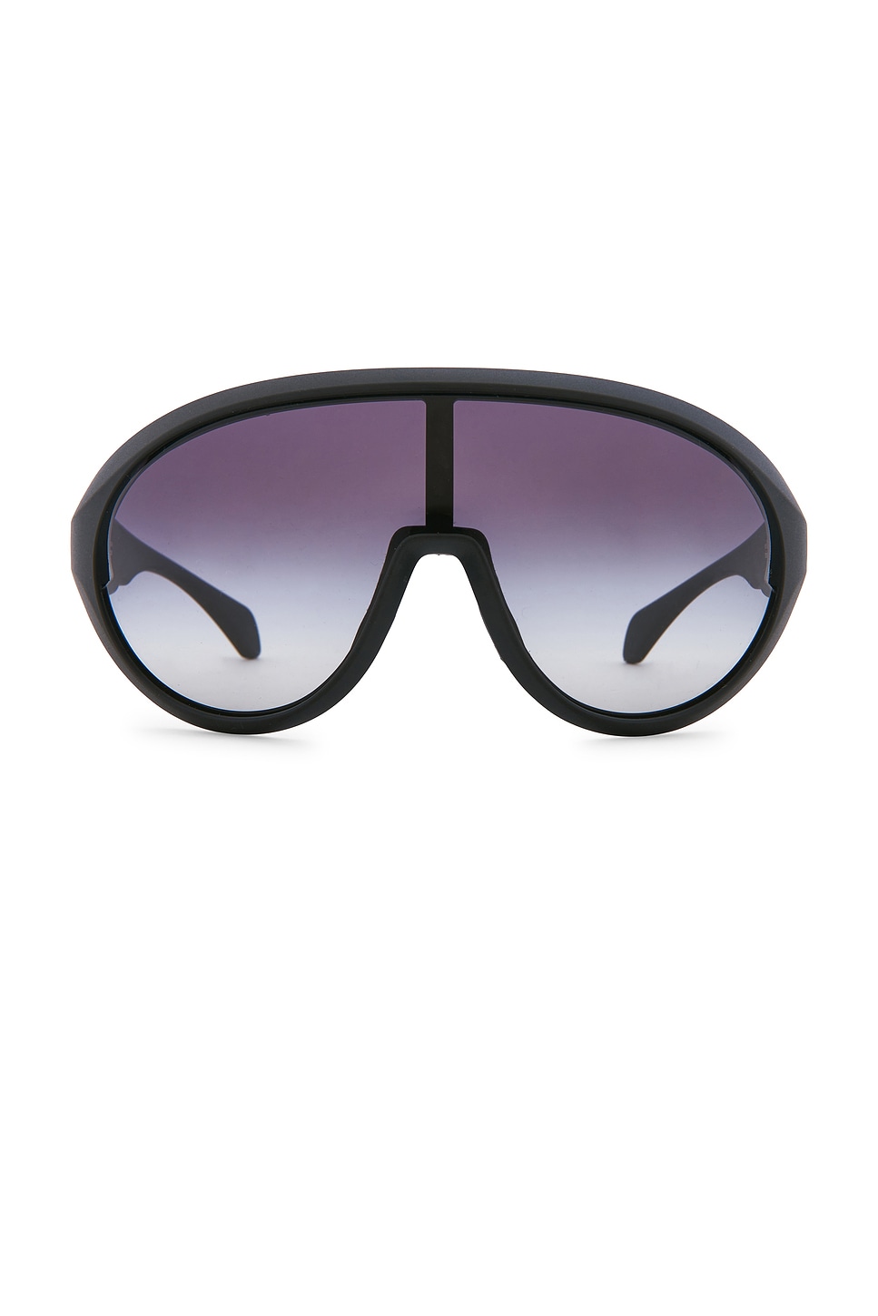 Rick Owens X Moncler Shield Sunglasses In Black