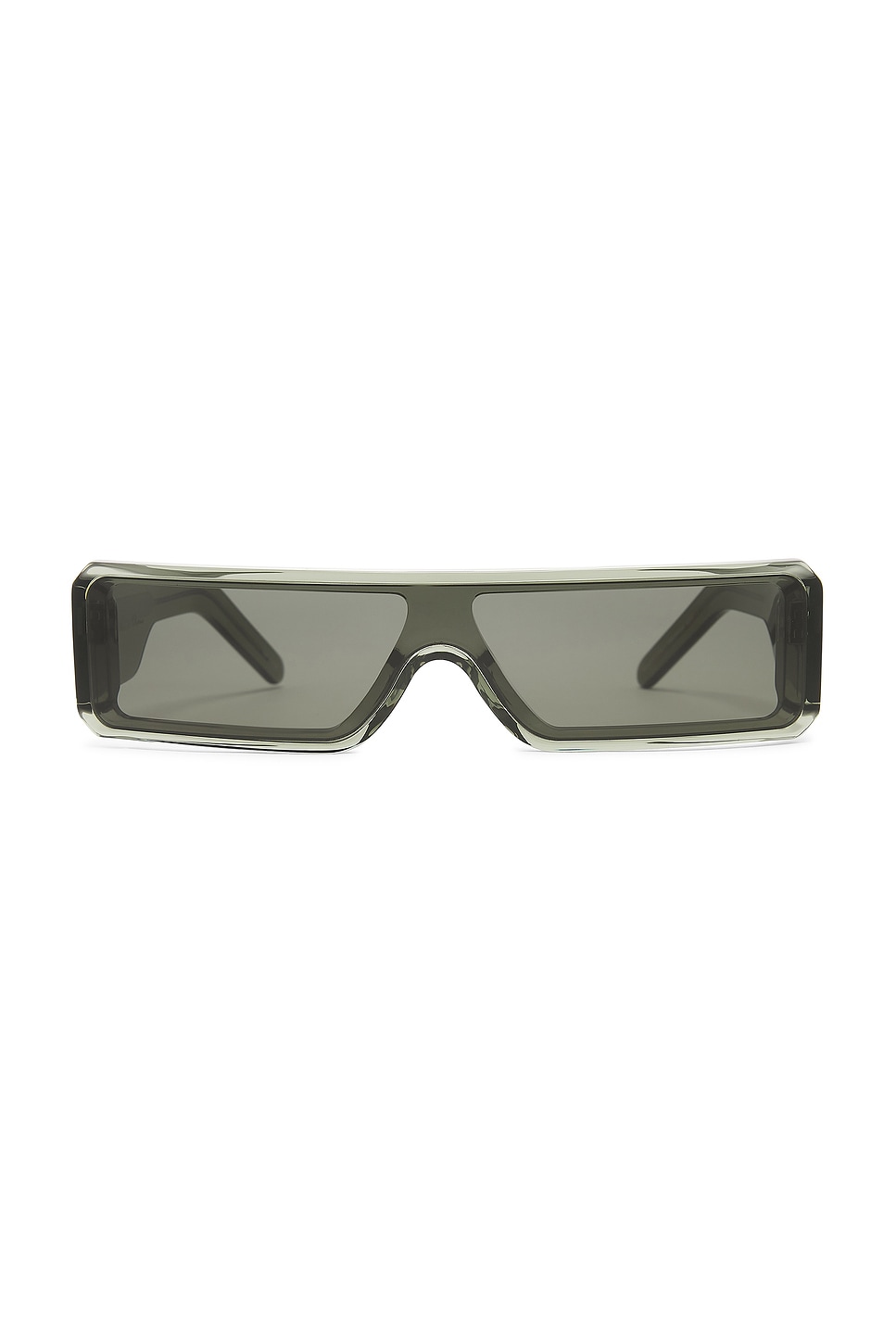 Rick Owens Geth Shades Sunglasses In Green