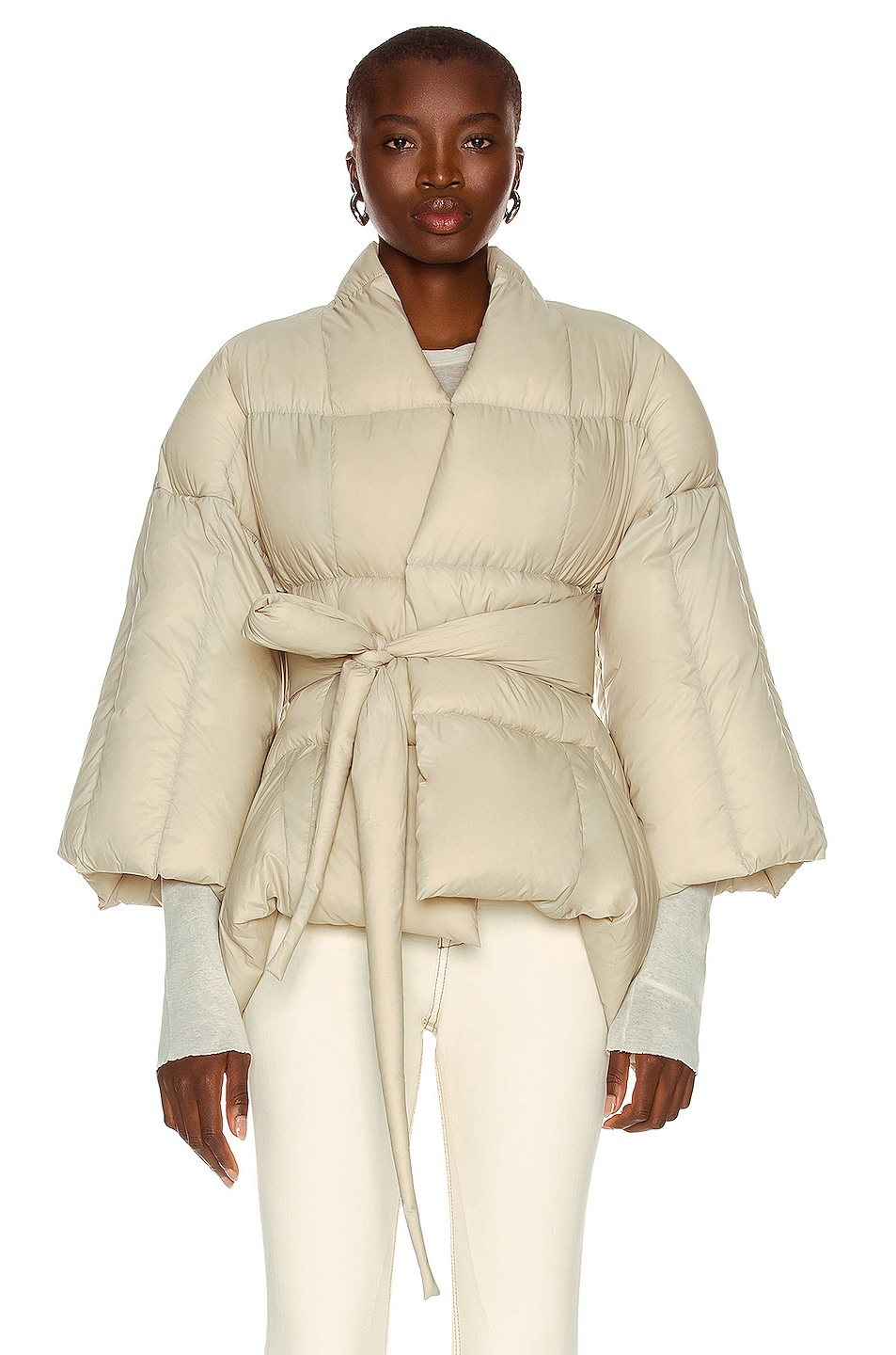 Image 1 of Rick Owens Tommy Wing Jacket in Pearl