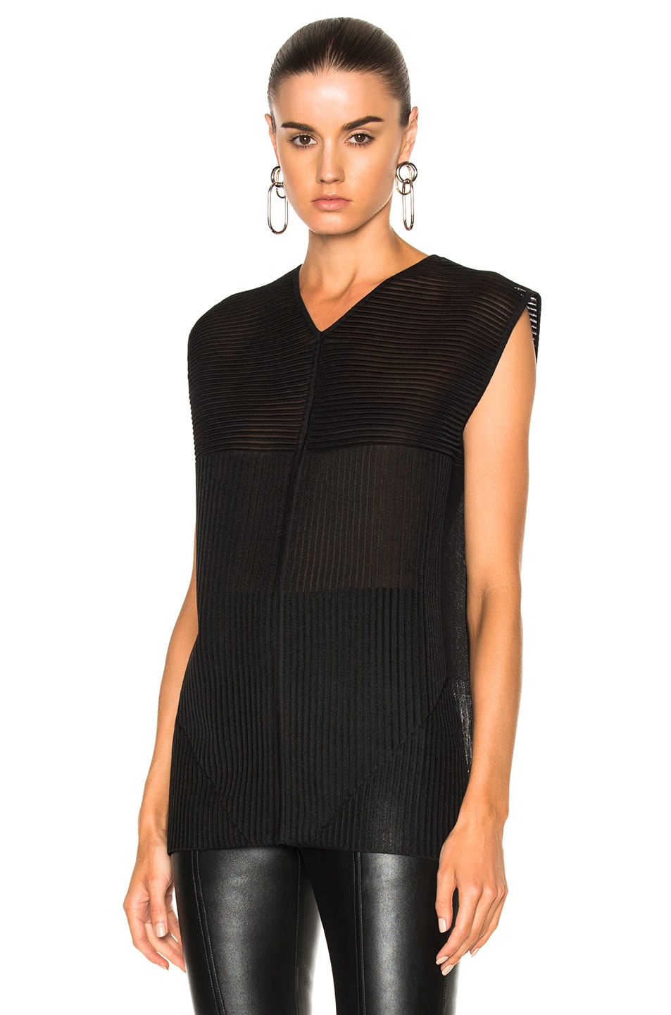 Image 1 of Rick Owens Tunic in Black