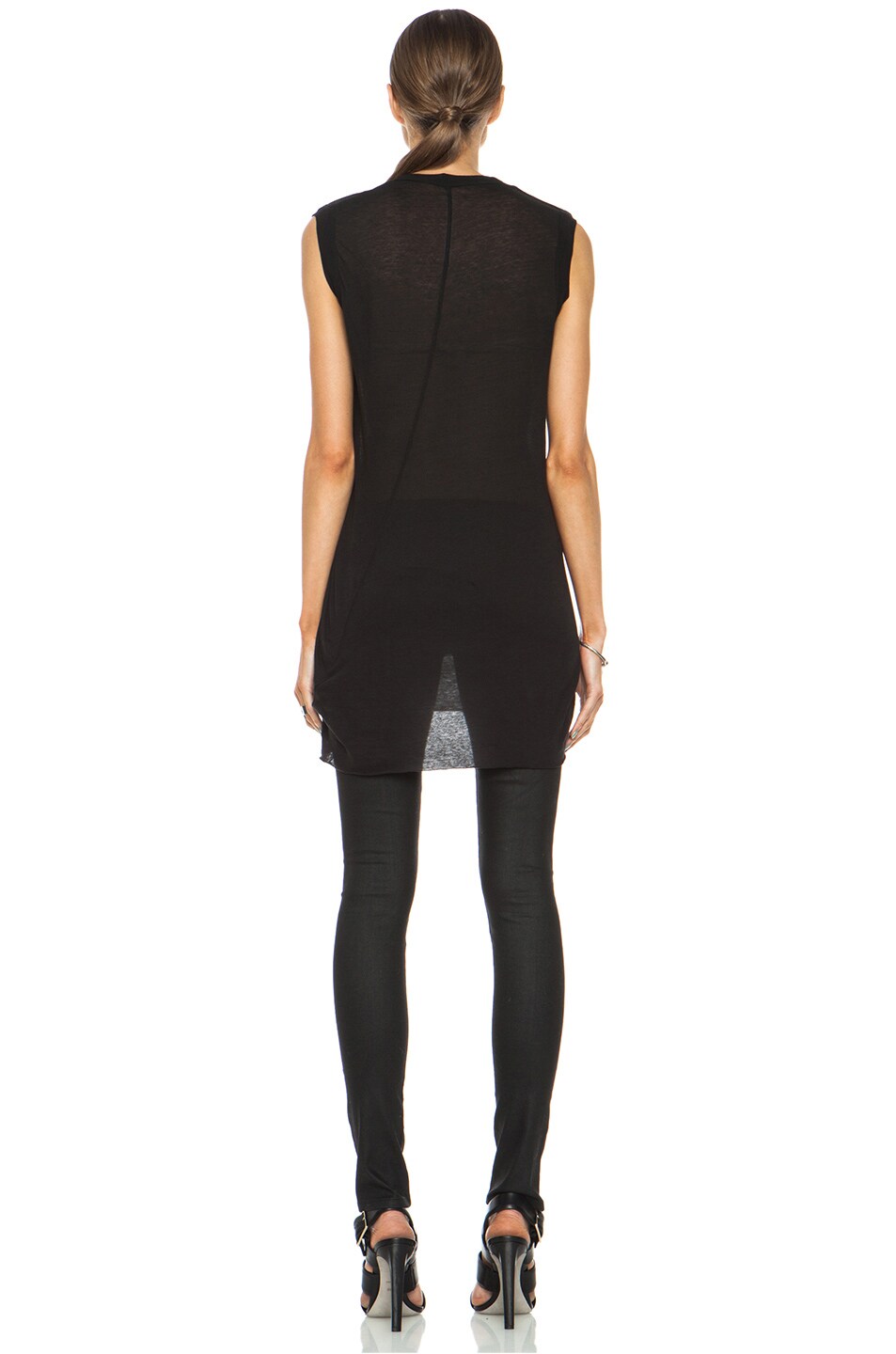 rick owens v neck shirt