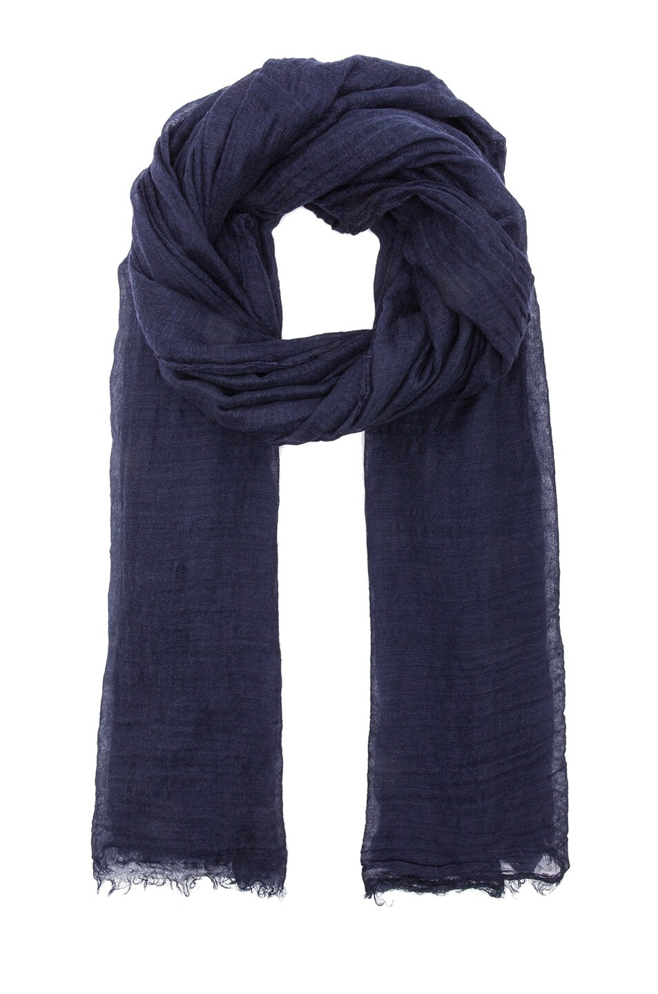 Image 1 of Rick Owens Connie Cotton-Blend Scarf in Passport