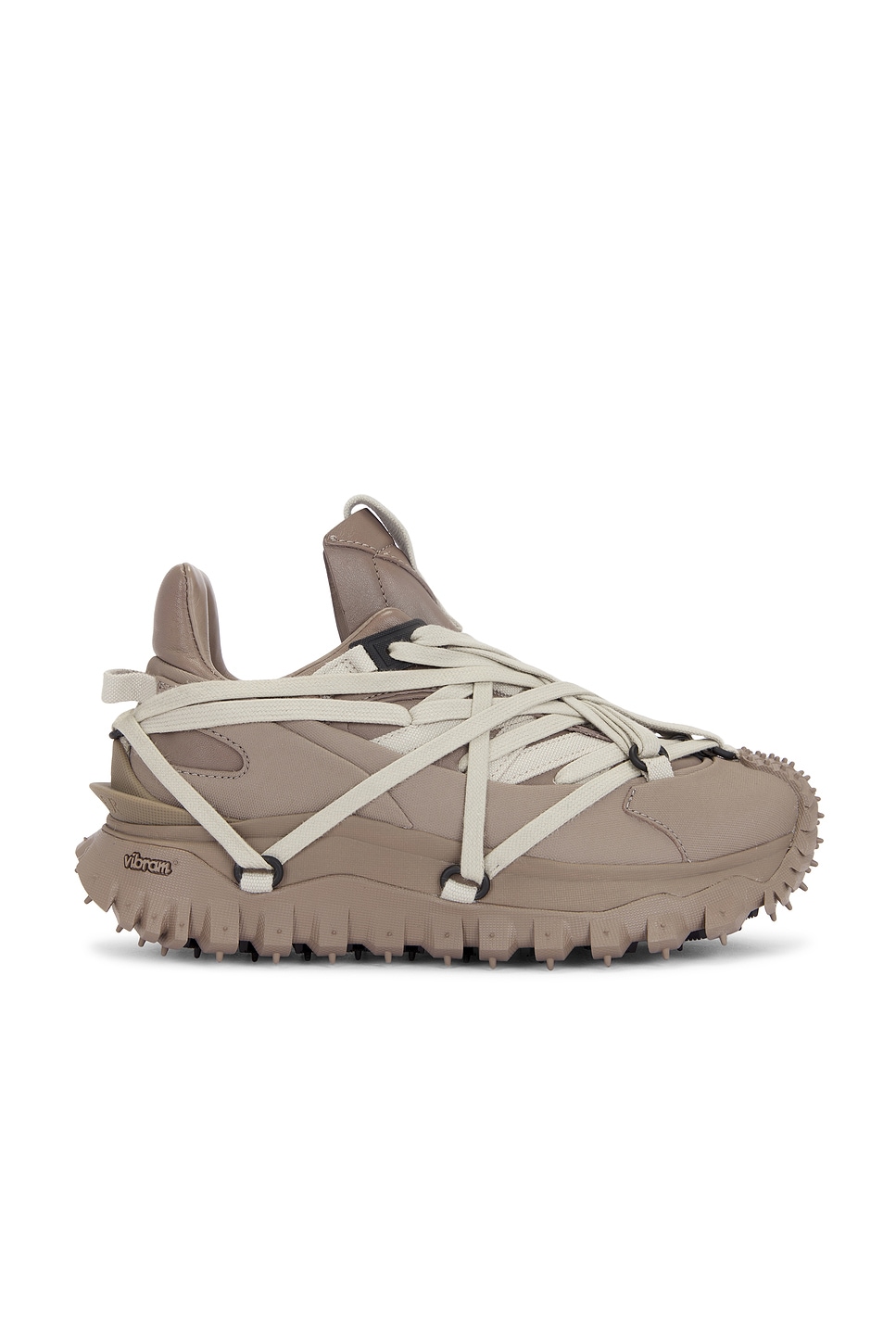 X Moncler Trailgrip Megalace Sneaker in Grey