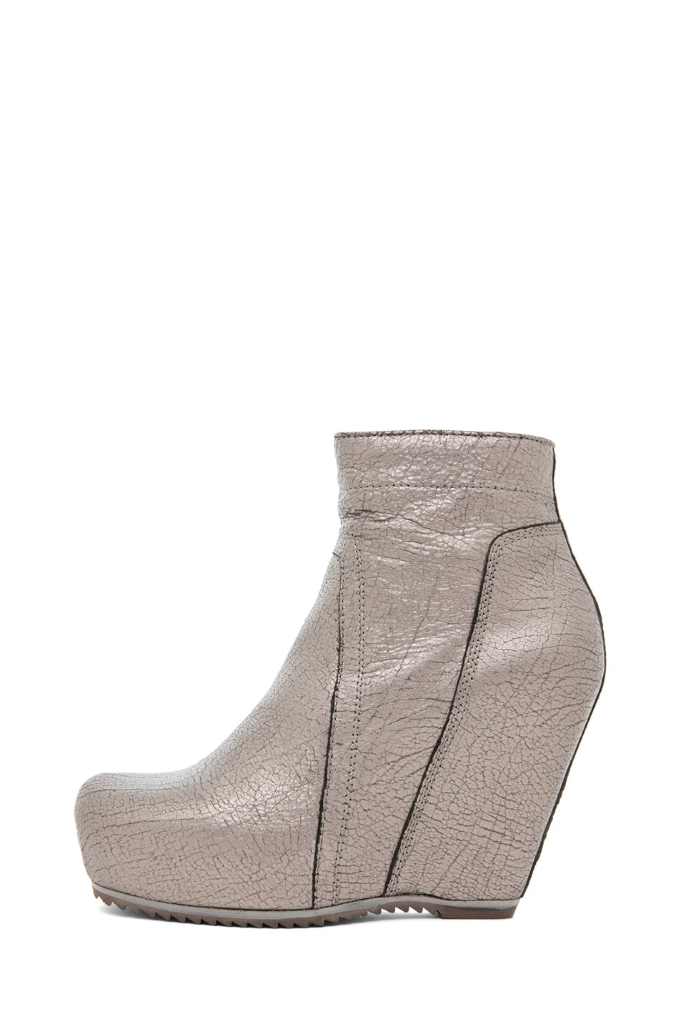 Image 1 of Rick Owens Wedge in Silver