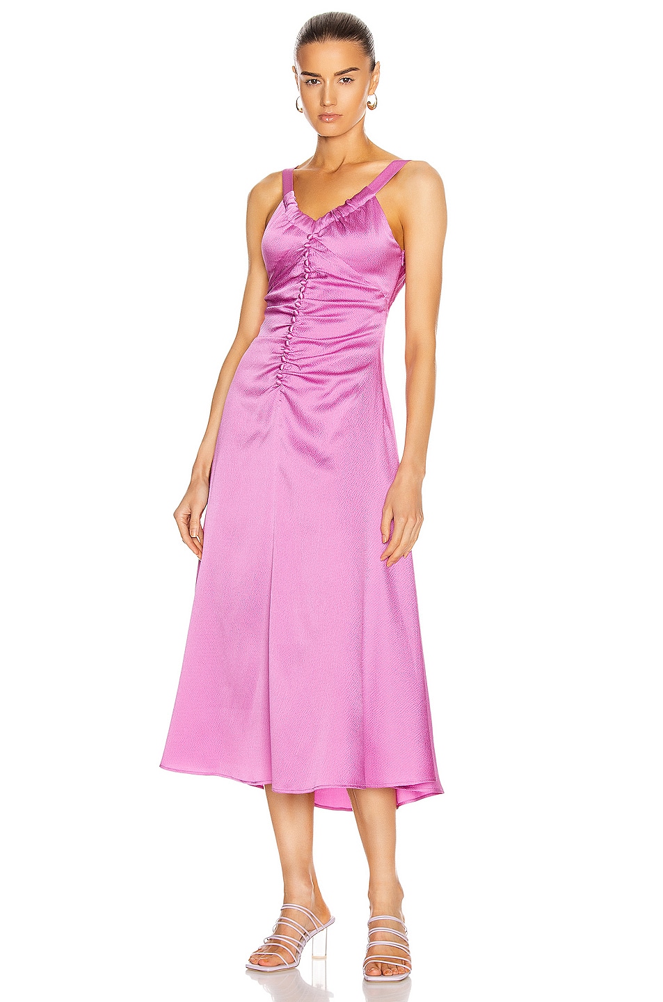 Image 1 of REJINA PYO Toni Dress in Cool Pink